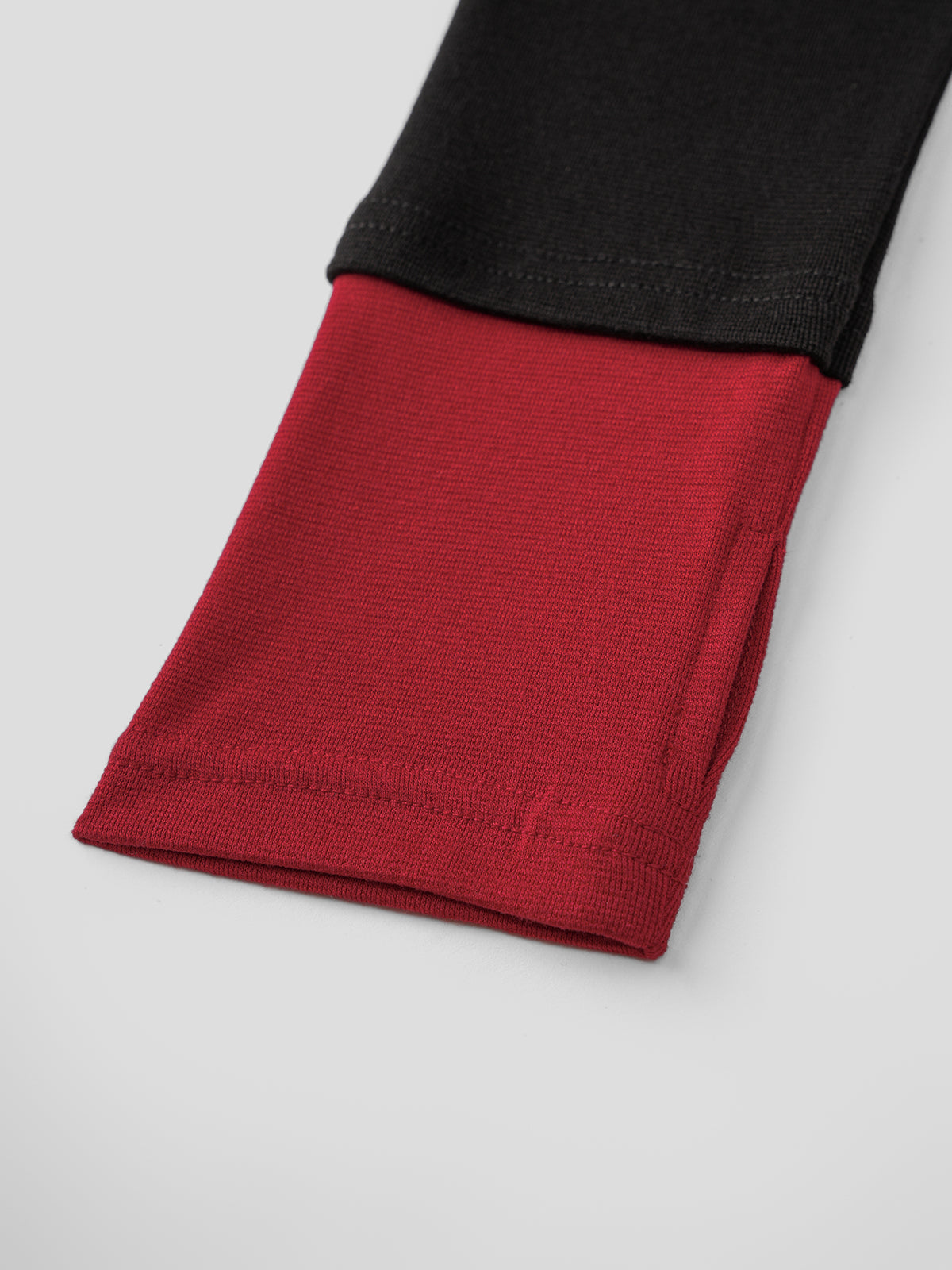 Peak Hour Sleeve Top - Ink Scarlet