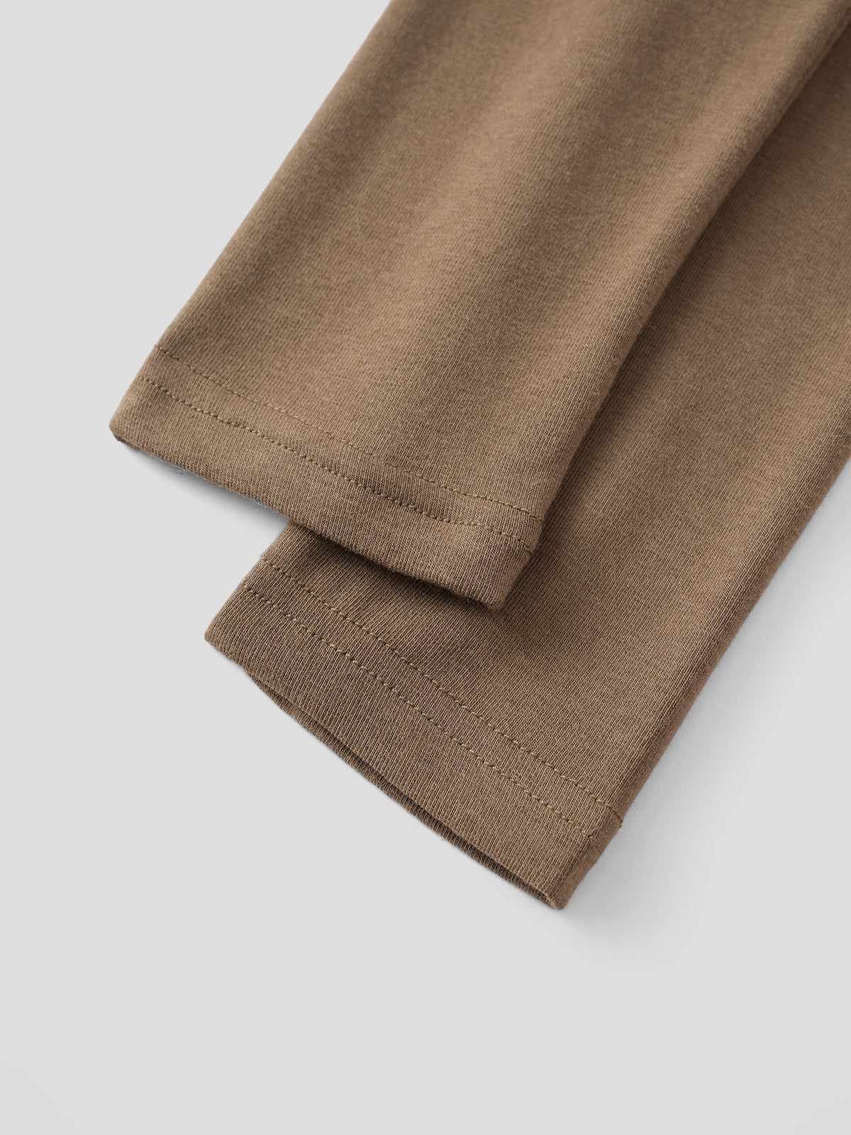 Night Sketch Sleeve Top - Brown Clay