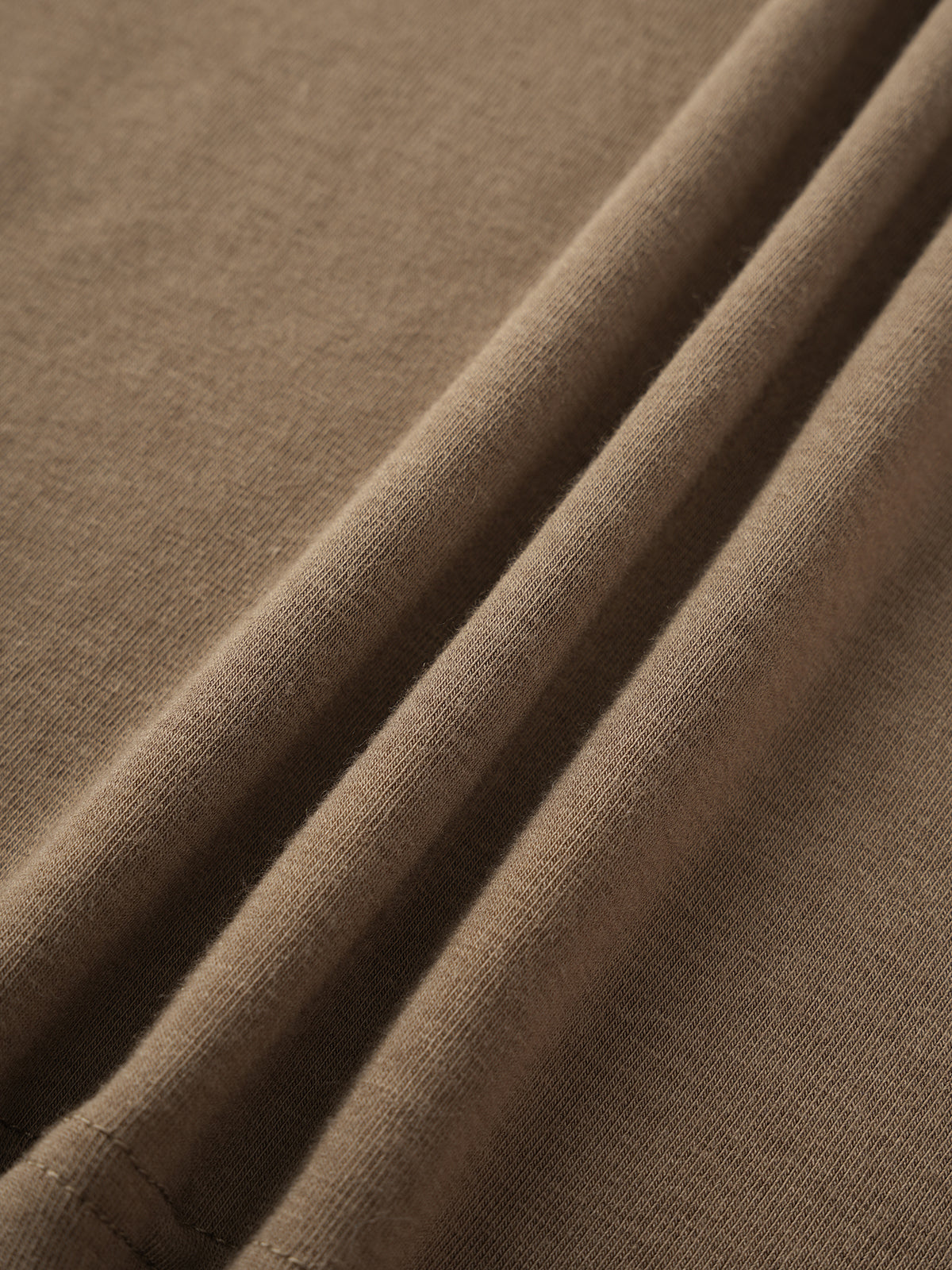 Night Sketch Sleeve Top - Brown Clay