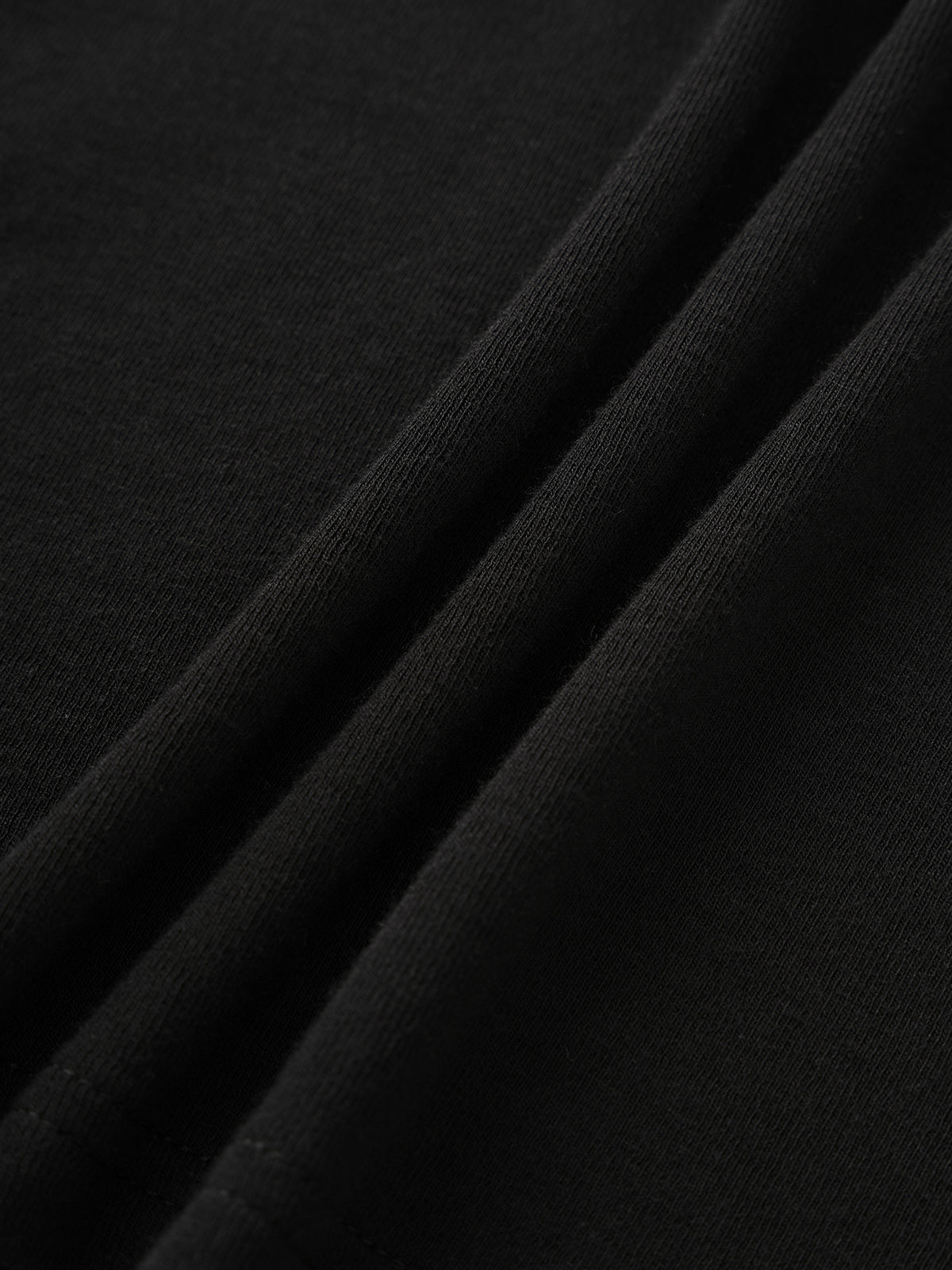 Night Sketch Sleeve Top -Black Ink