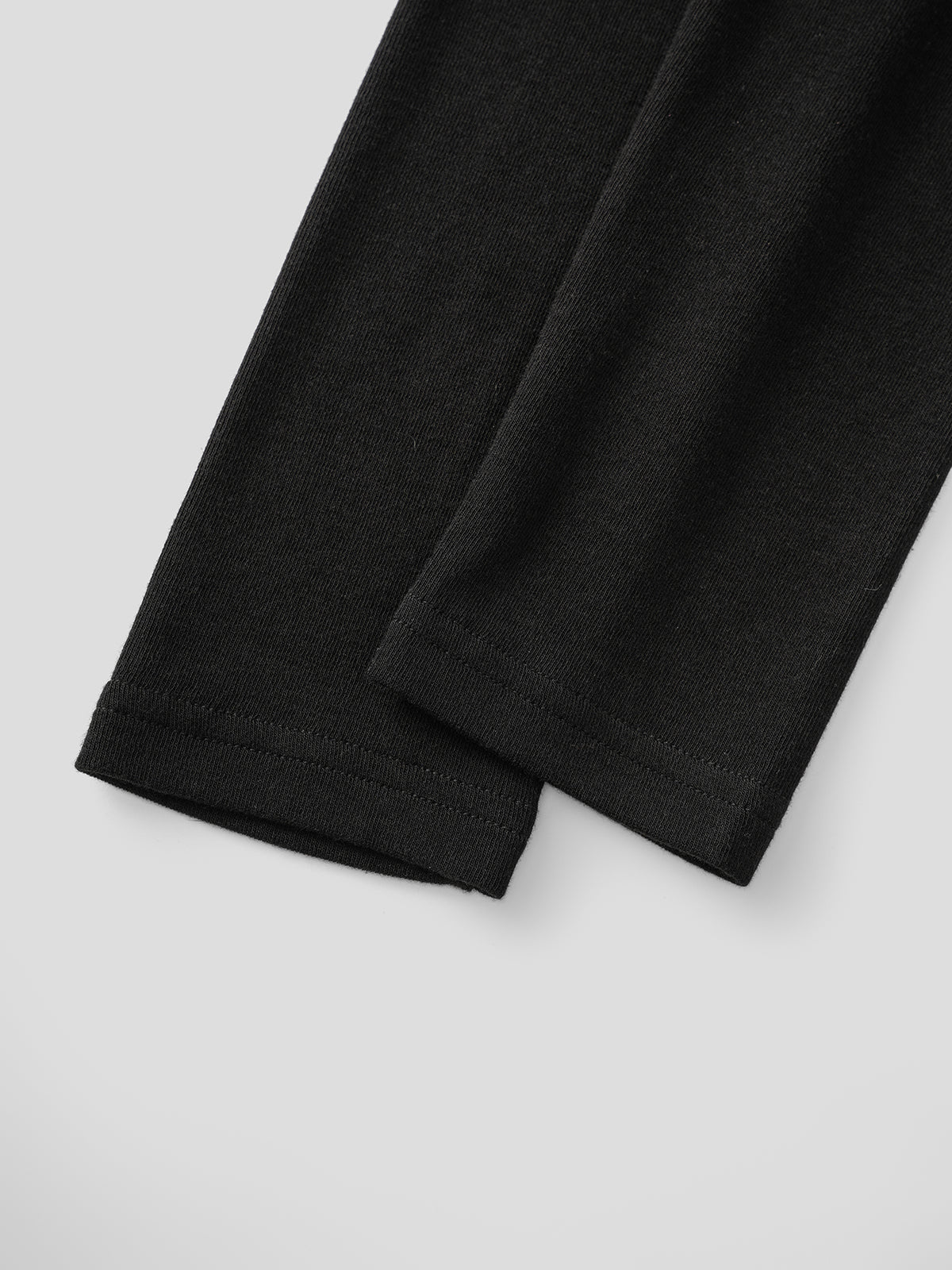 Night Sketch Sleeve Top -Black Ink