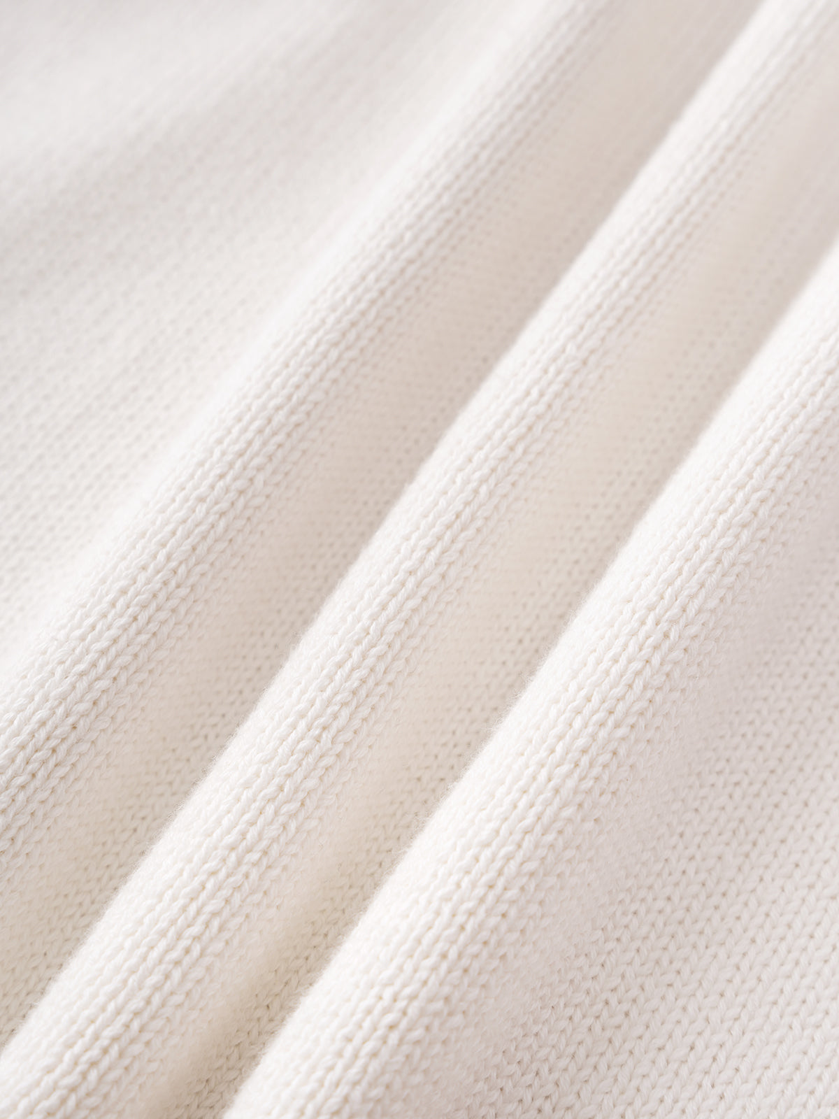 Bloom Band Knit Tee – White Brown