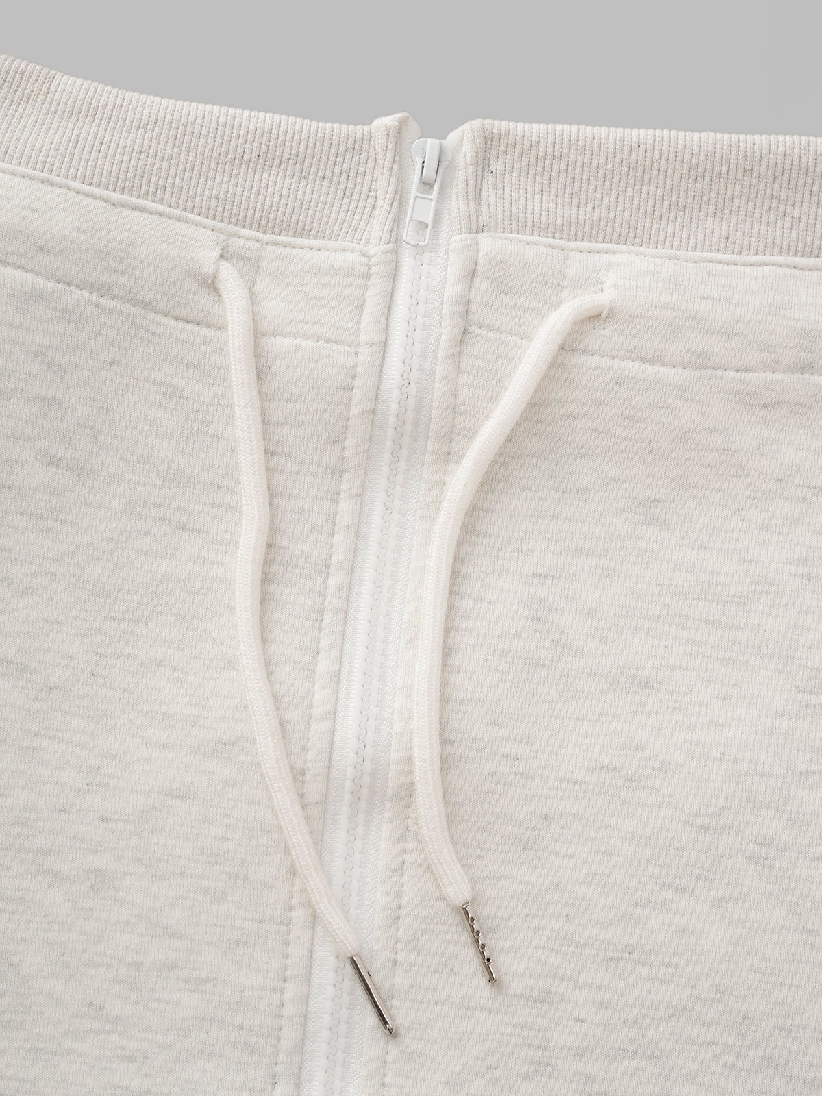 Court Side Offshoulder Jacket - Ivory Track