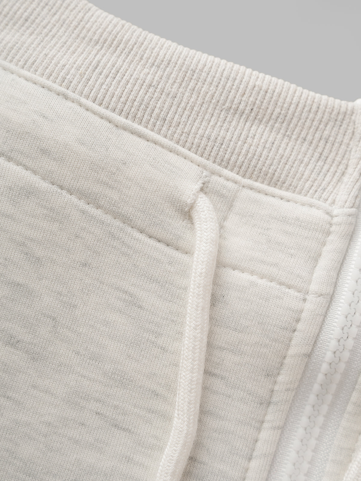 Court Side Offshoulder Jacket - Ivory Track