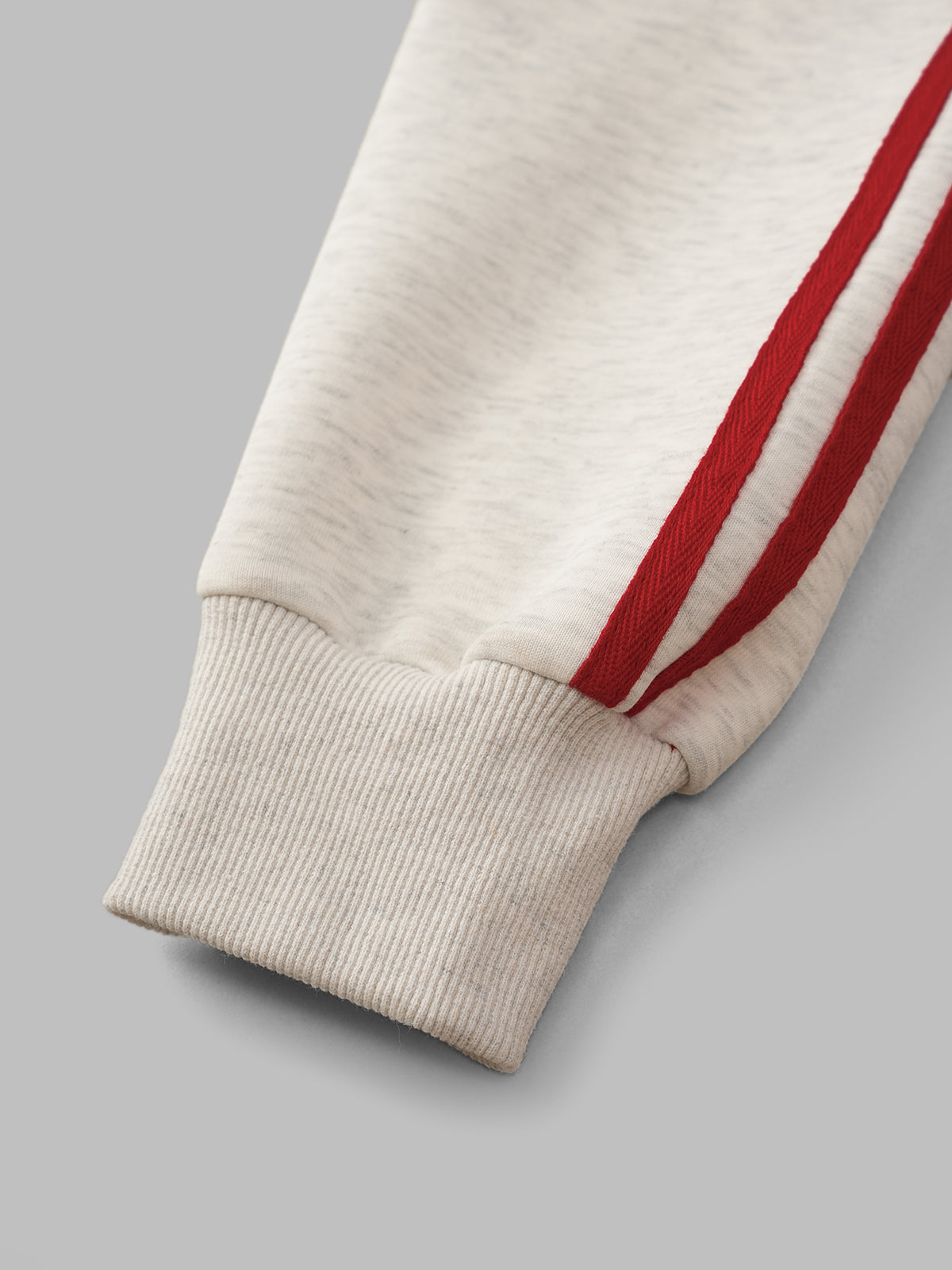 Court Side Offshoulder Jacket - Ivory Track