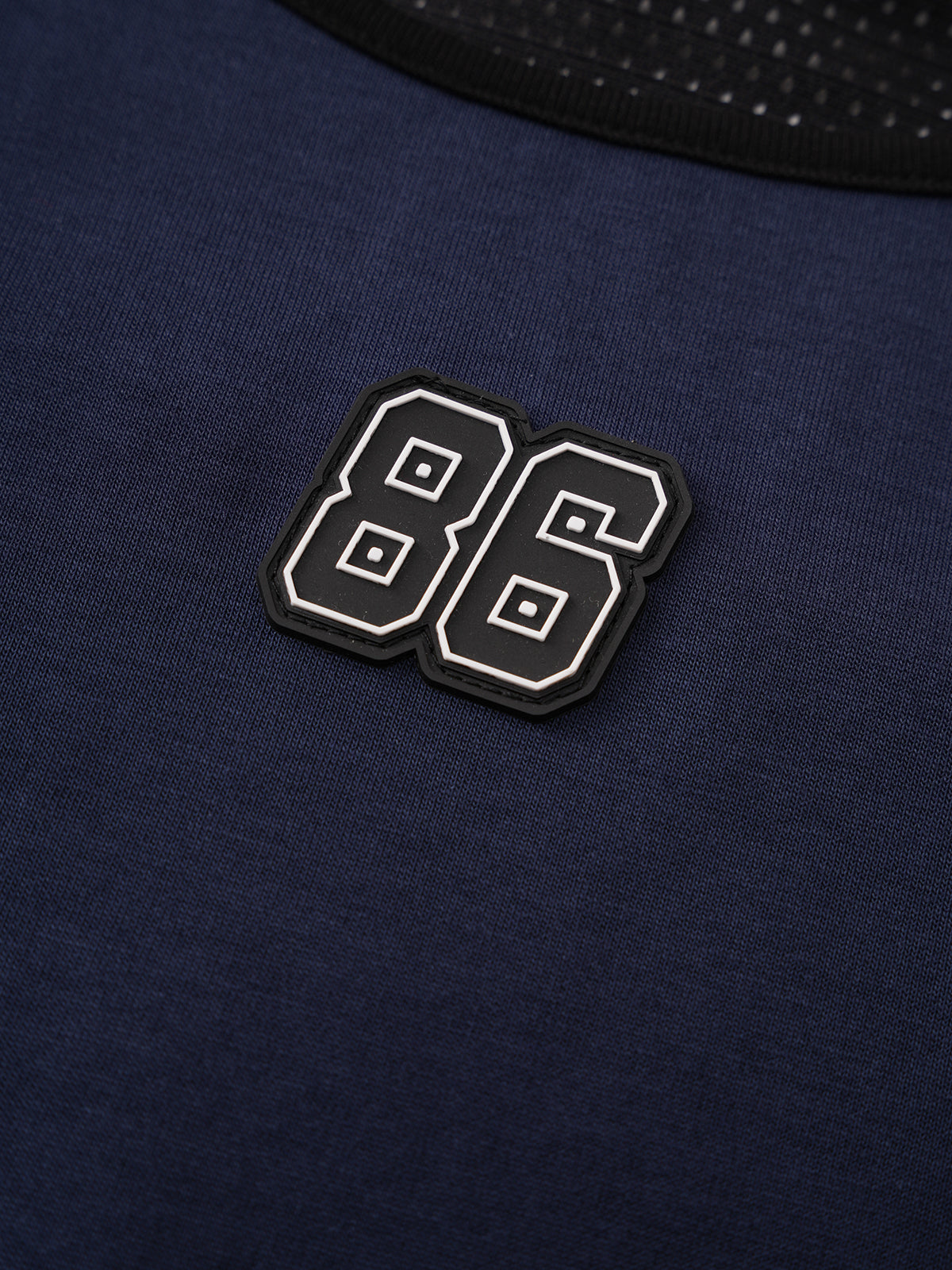 Cheer Captain 86 Mesh Dress - Navy Noir