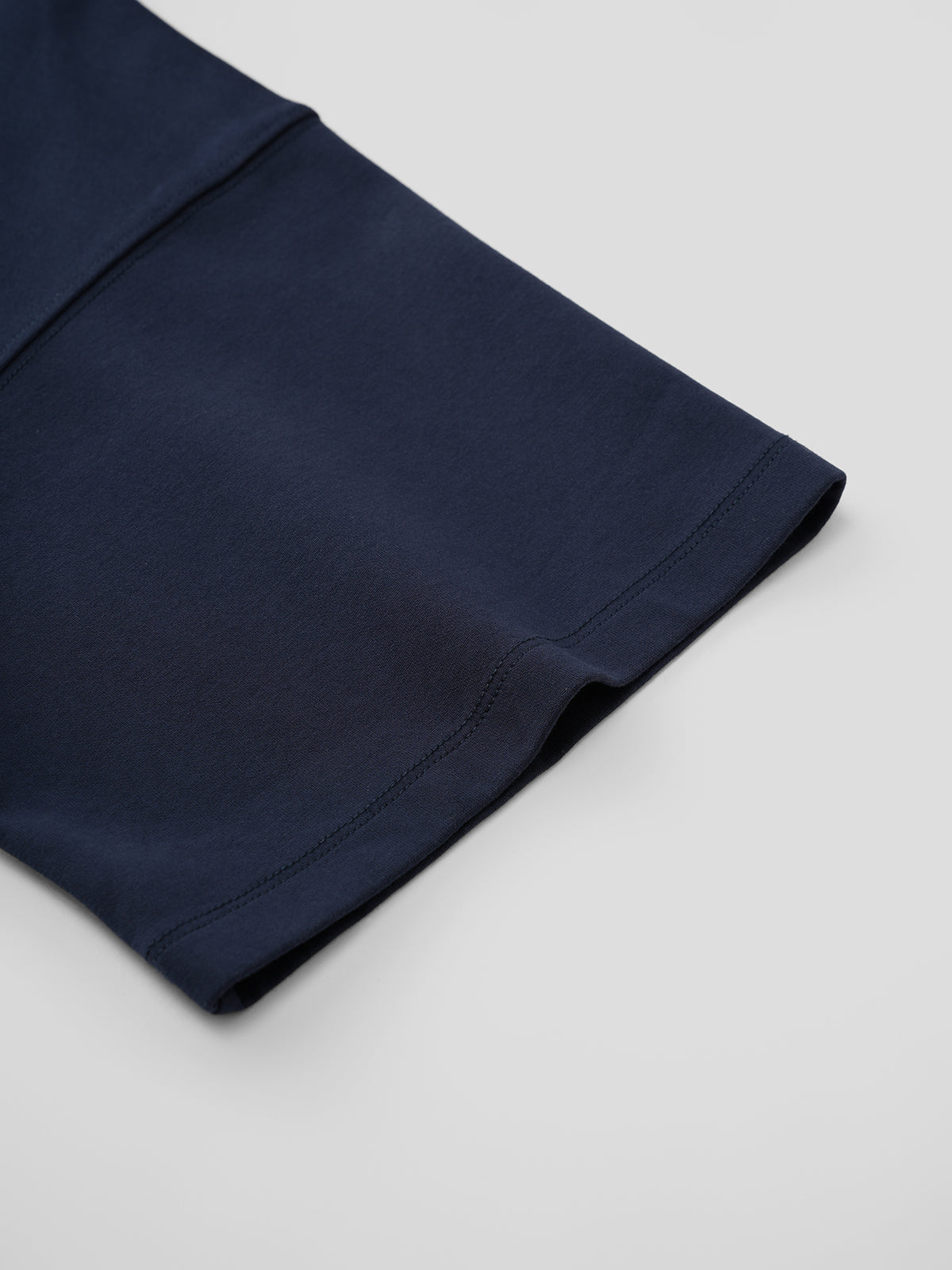 Apple Bow Tee - Midnight Navy