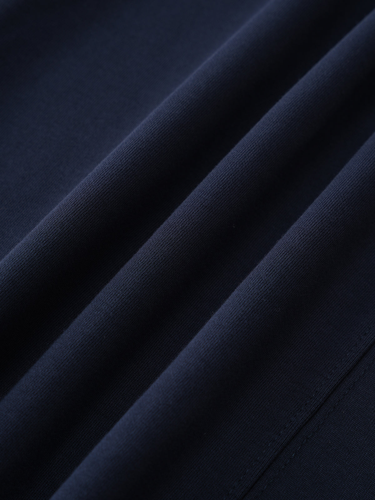 Apple Bow Tee - Midnight Navy