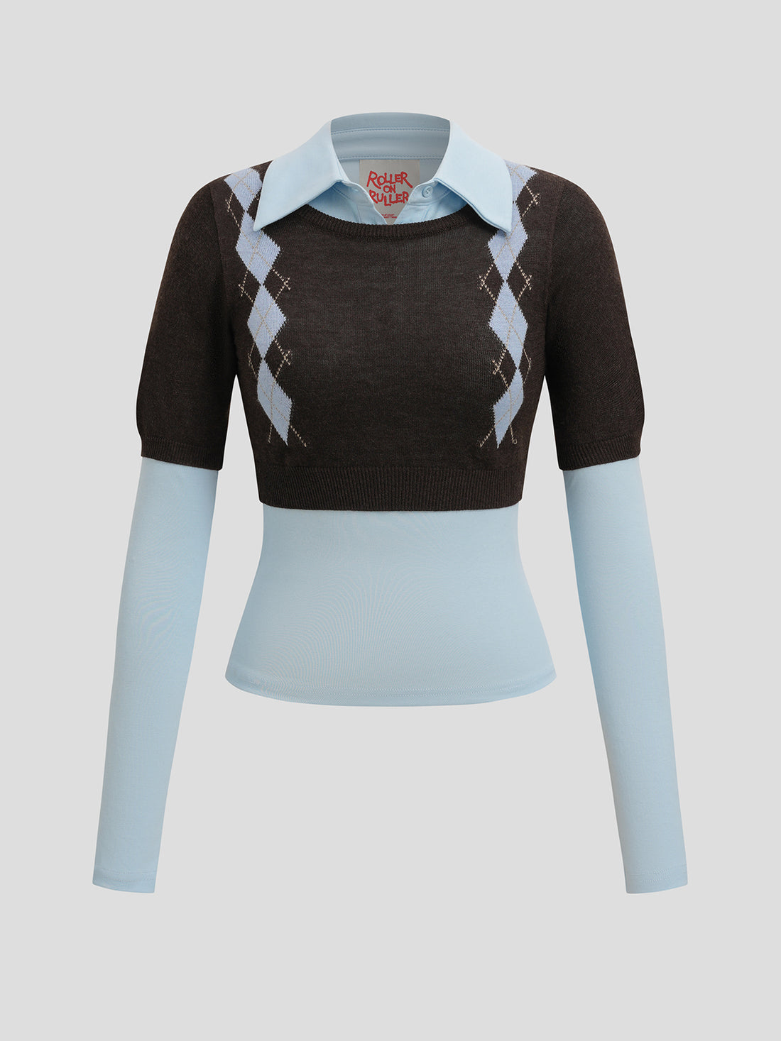 Prep Mix Sweater - Mocha Sky