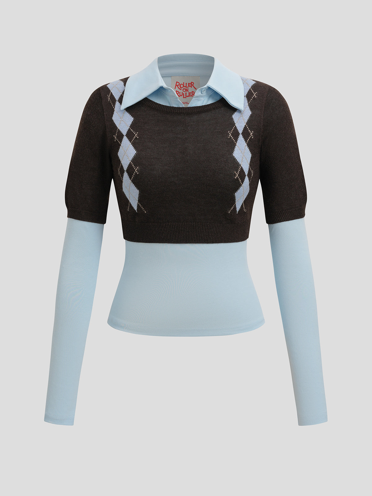 Prep Mix Sweater - Mocha Sky