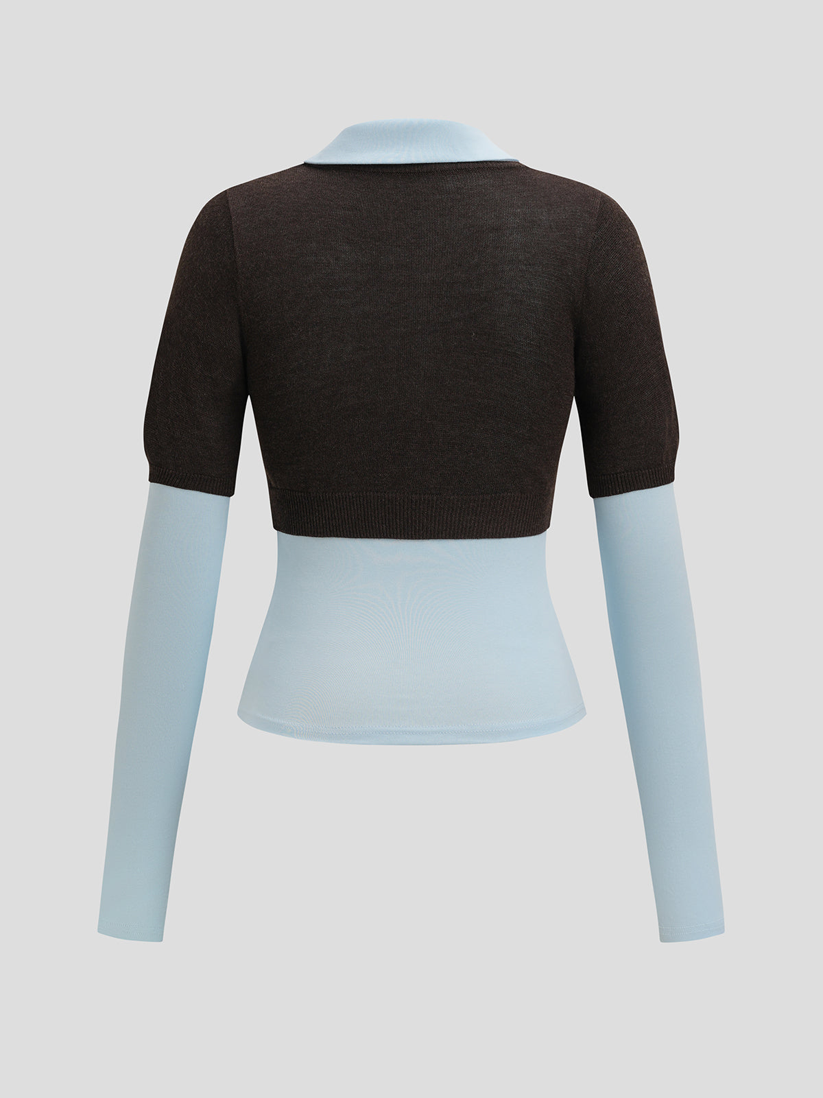 Prep Mix Sweater - Mocha Sky