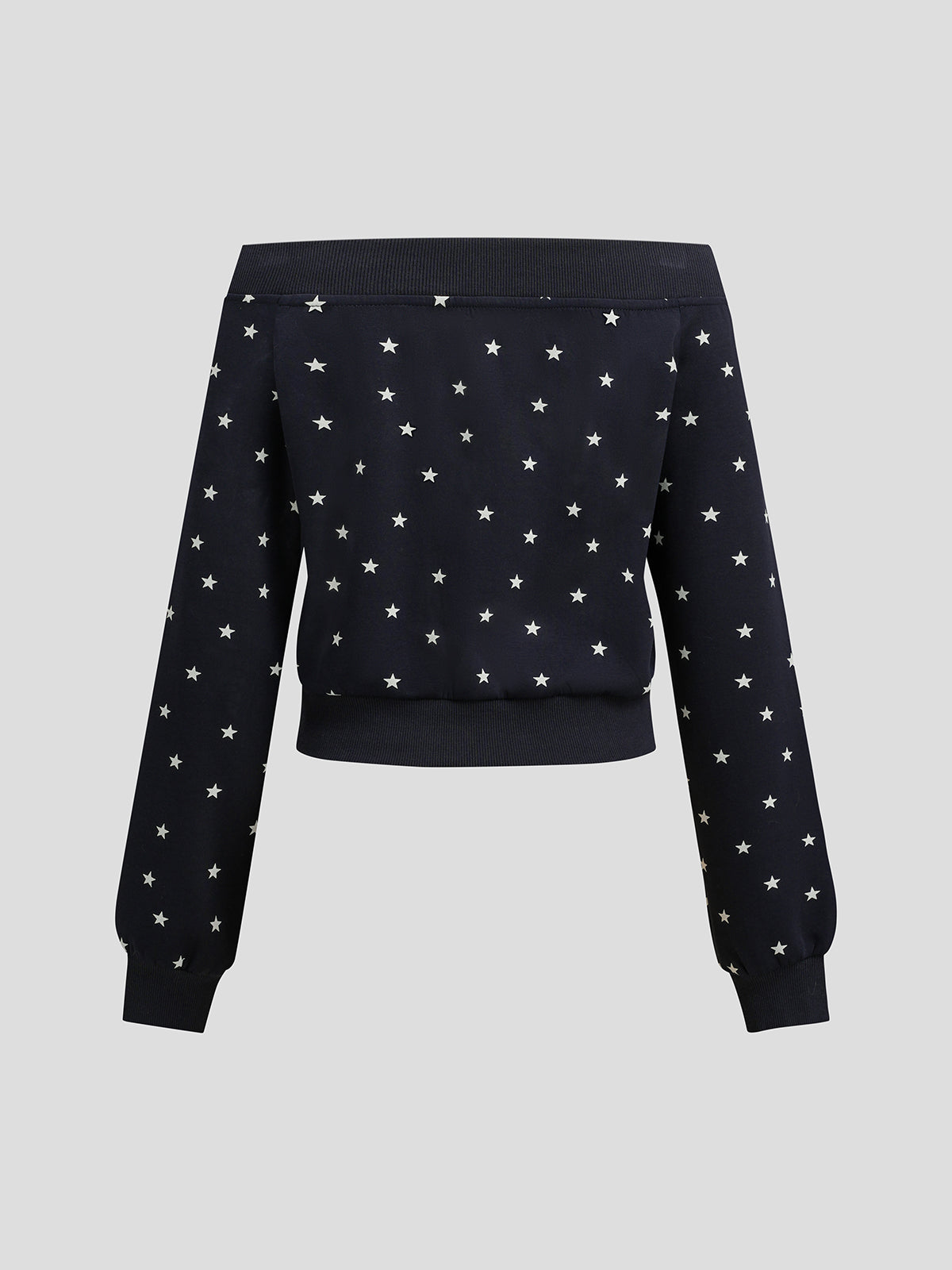 Twilight Offshoulder Jacket - Nightfall Blue