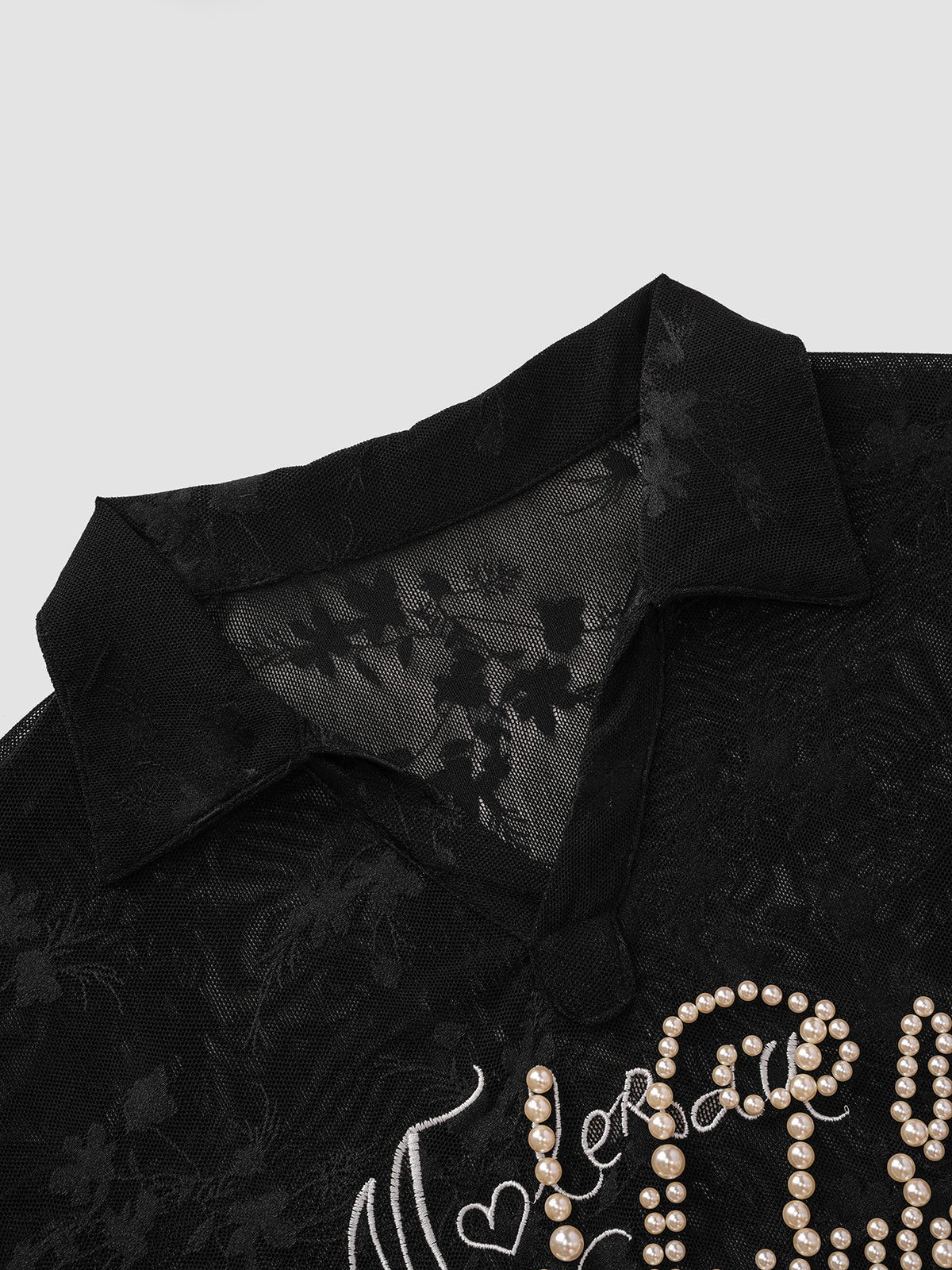 Letter Jam Shirt - Coal Shade