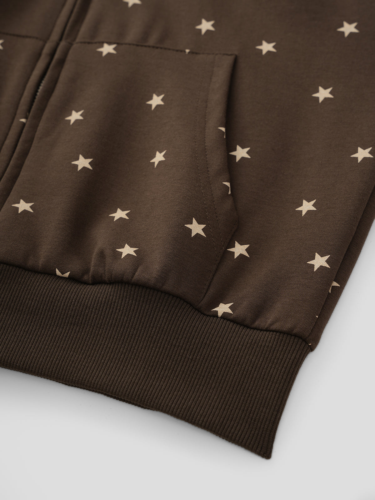 Twilight Offshoulder Jacket - Mocha Glow