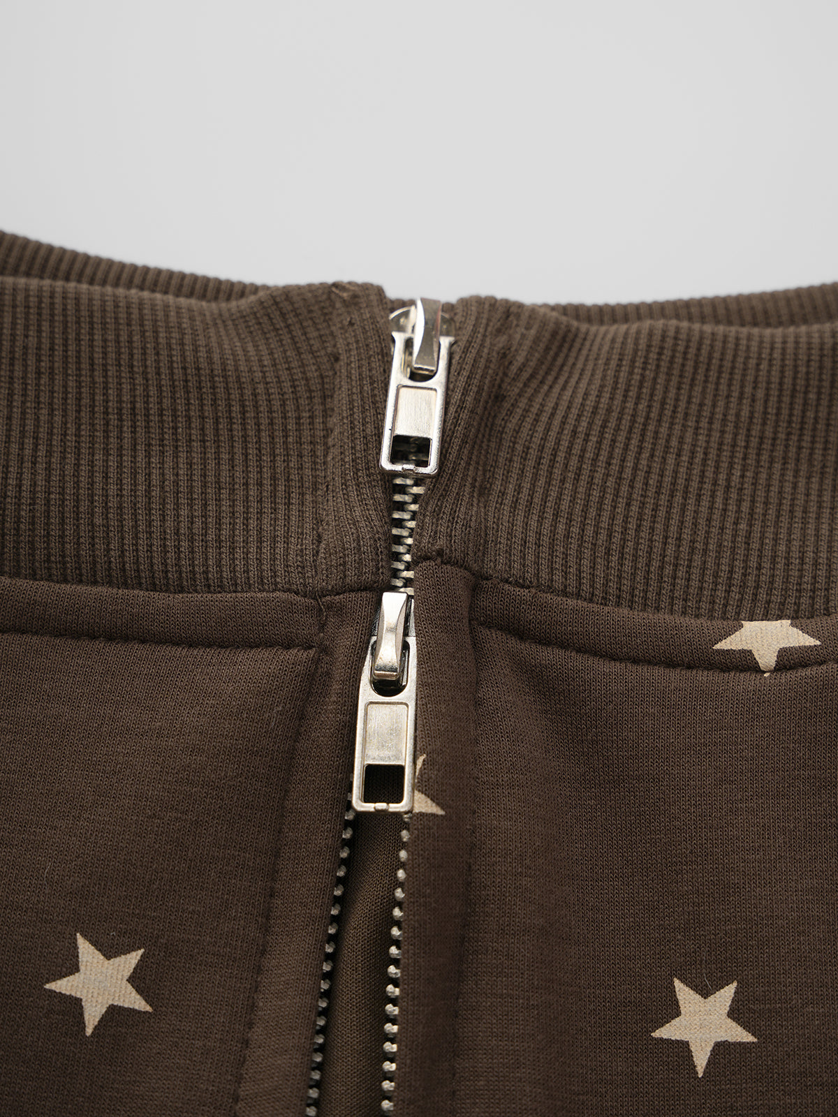 Twilight Offshoulder Jacket - Mocha Glow