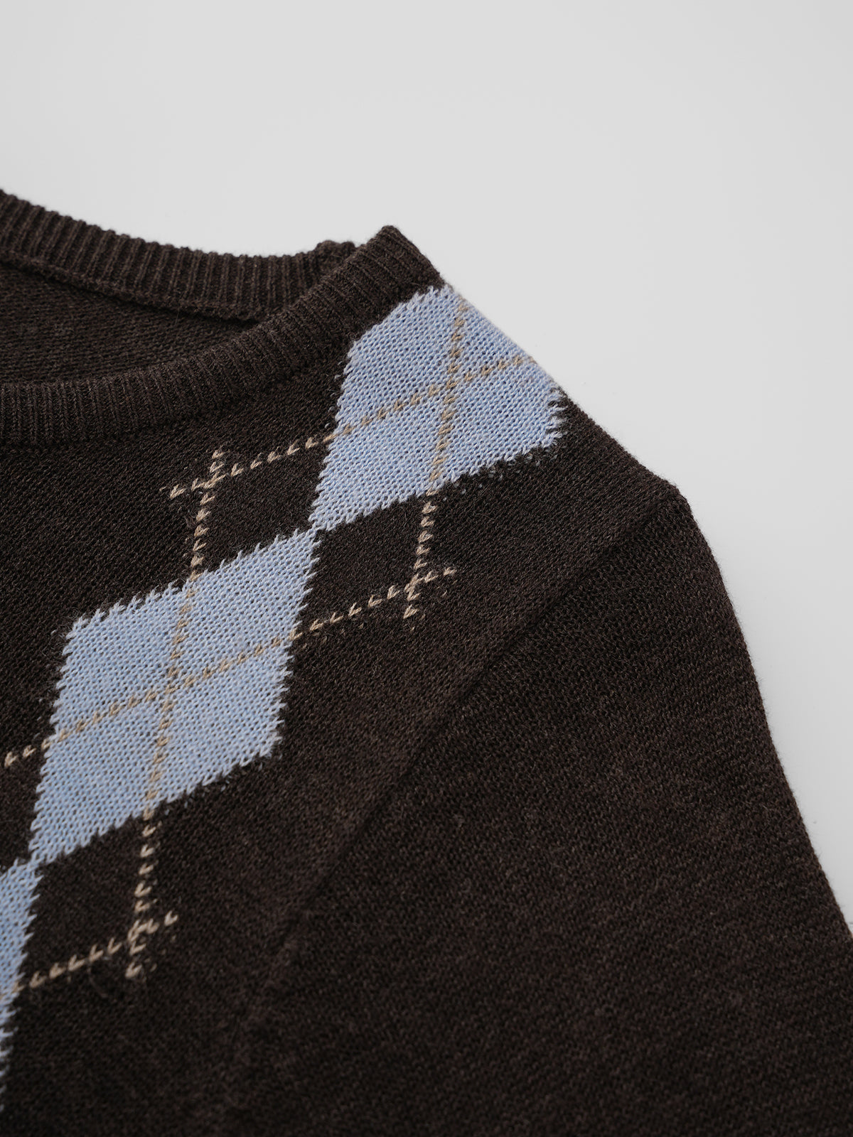 Prep Mix Sweater - Mocha Sky