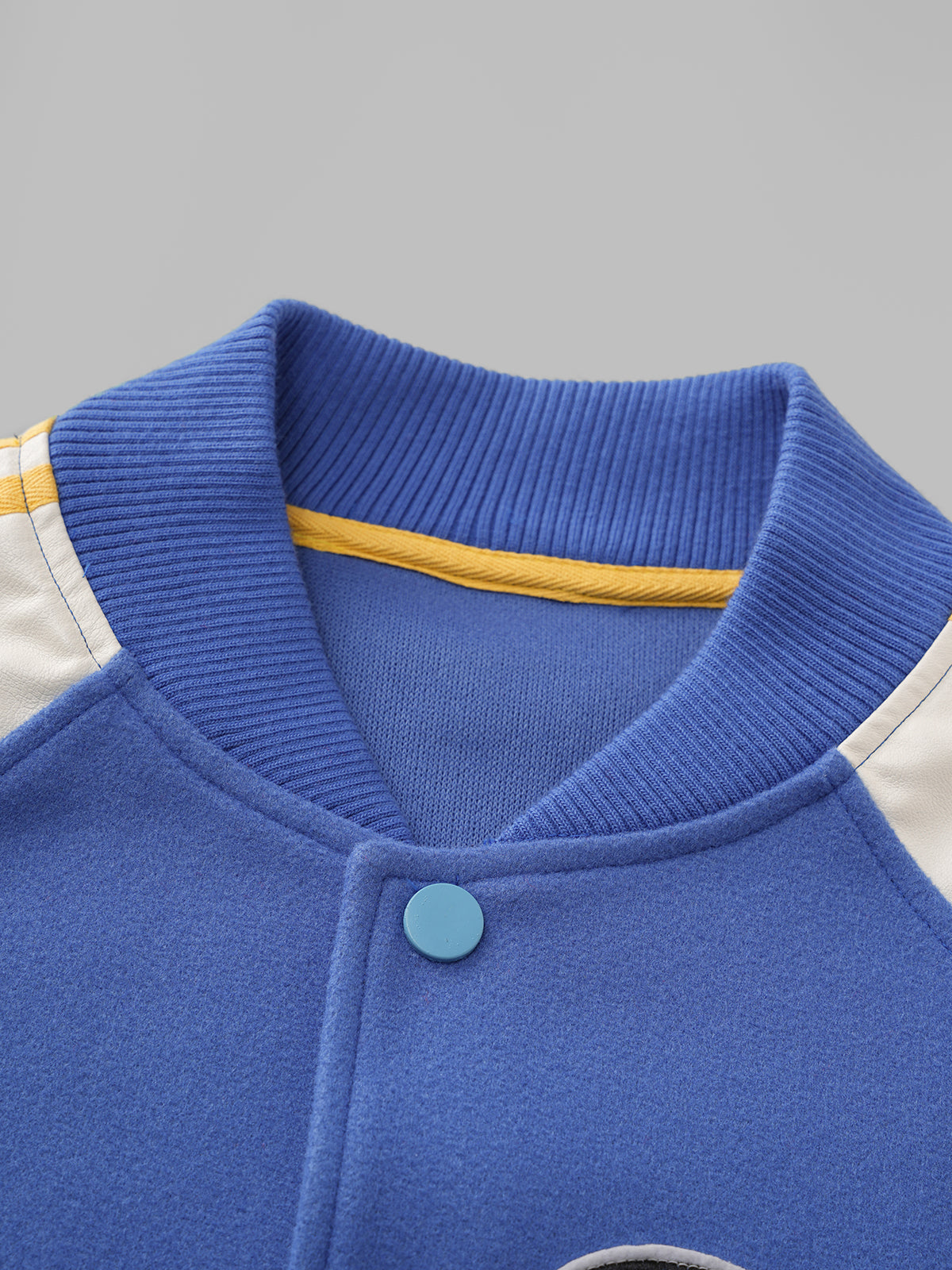 Heart Gamer Varsity Jacket - Electric Blue