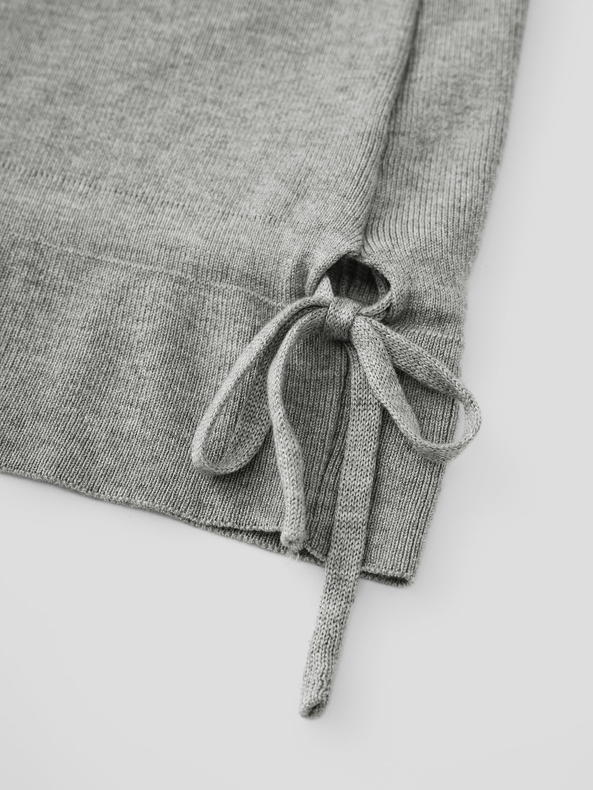 Belt Trace Tube Top - Coal Grey