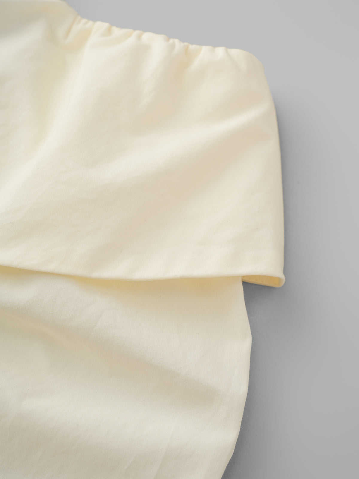 Fold Wing Shirt - Ivory Black