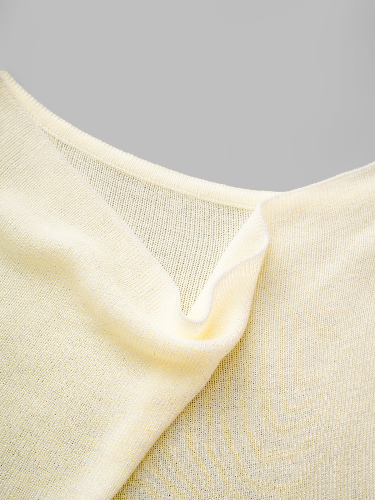 Petal Mark Tee - Cream Beige