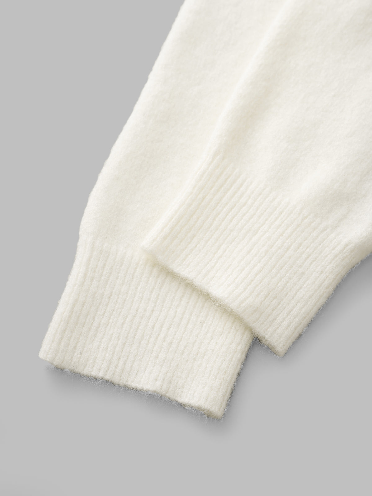 Candle Glow Sweater - Cream White