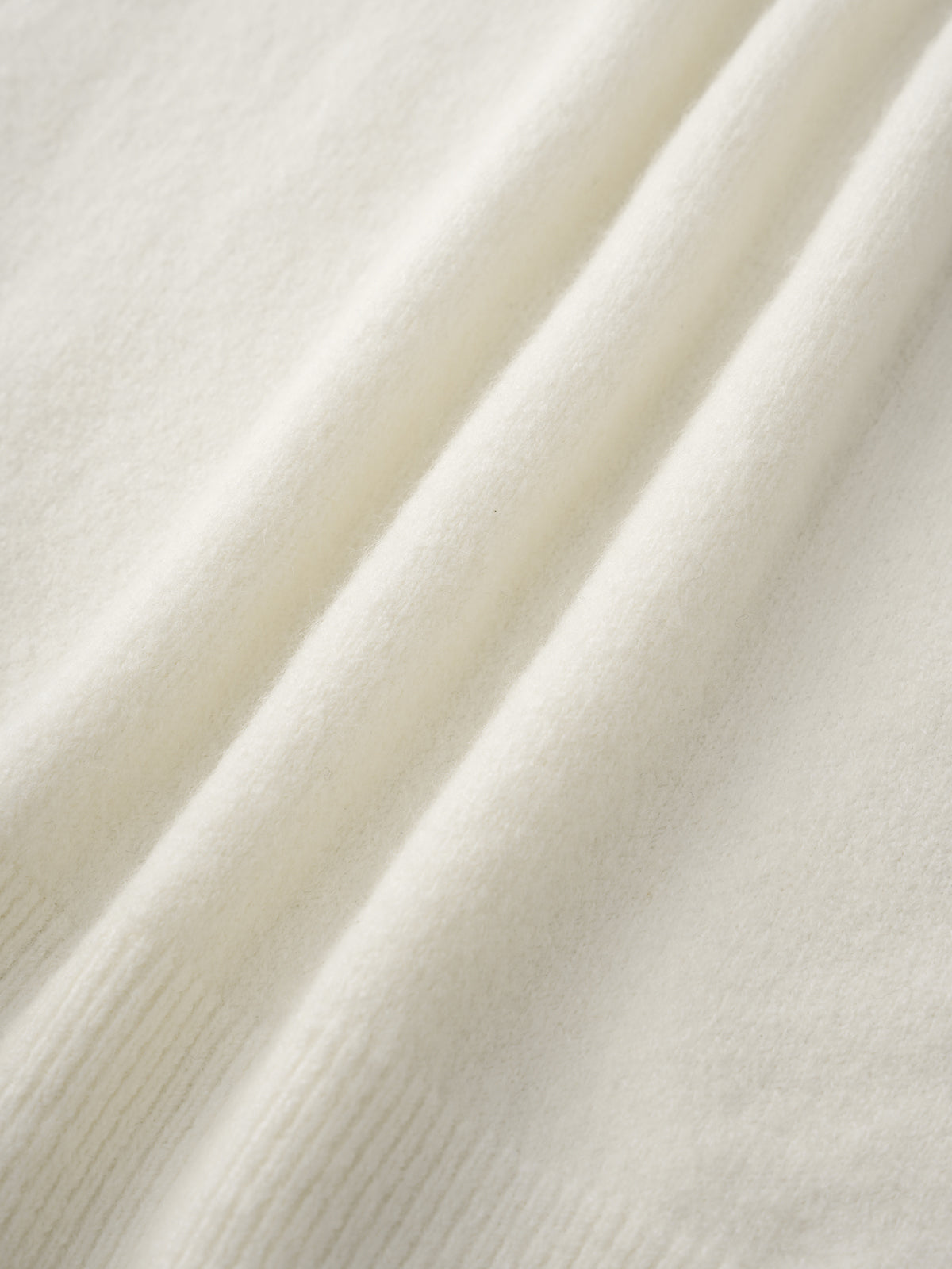 Candle Glow Sweater - Cream White