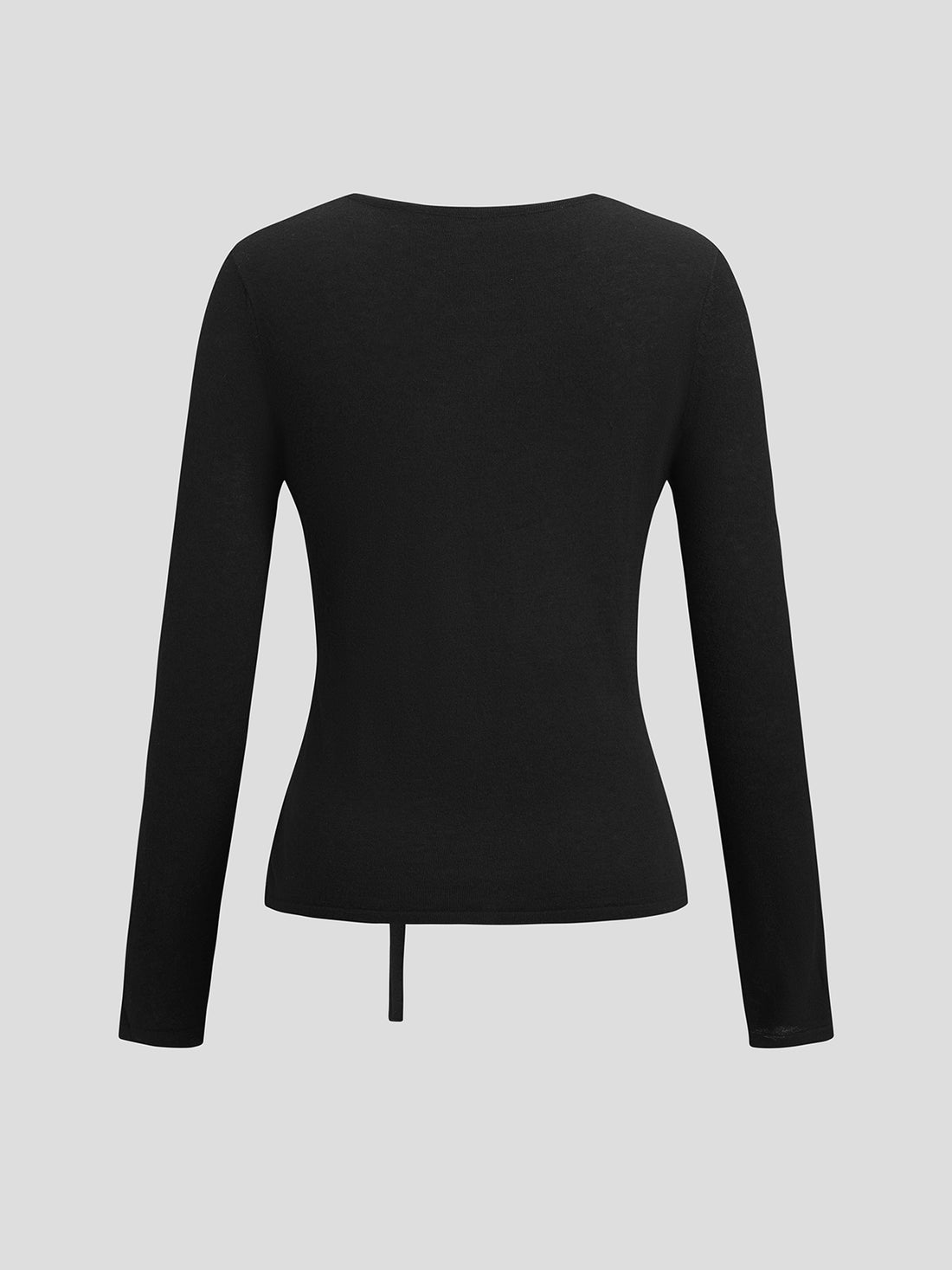 Knot Play Sweater - Office Black