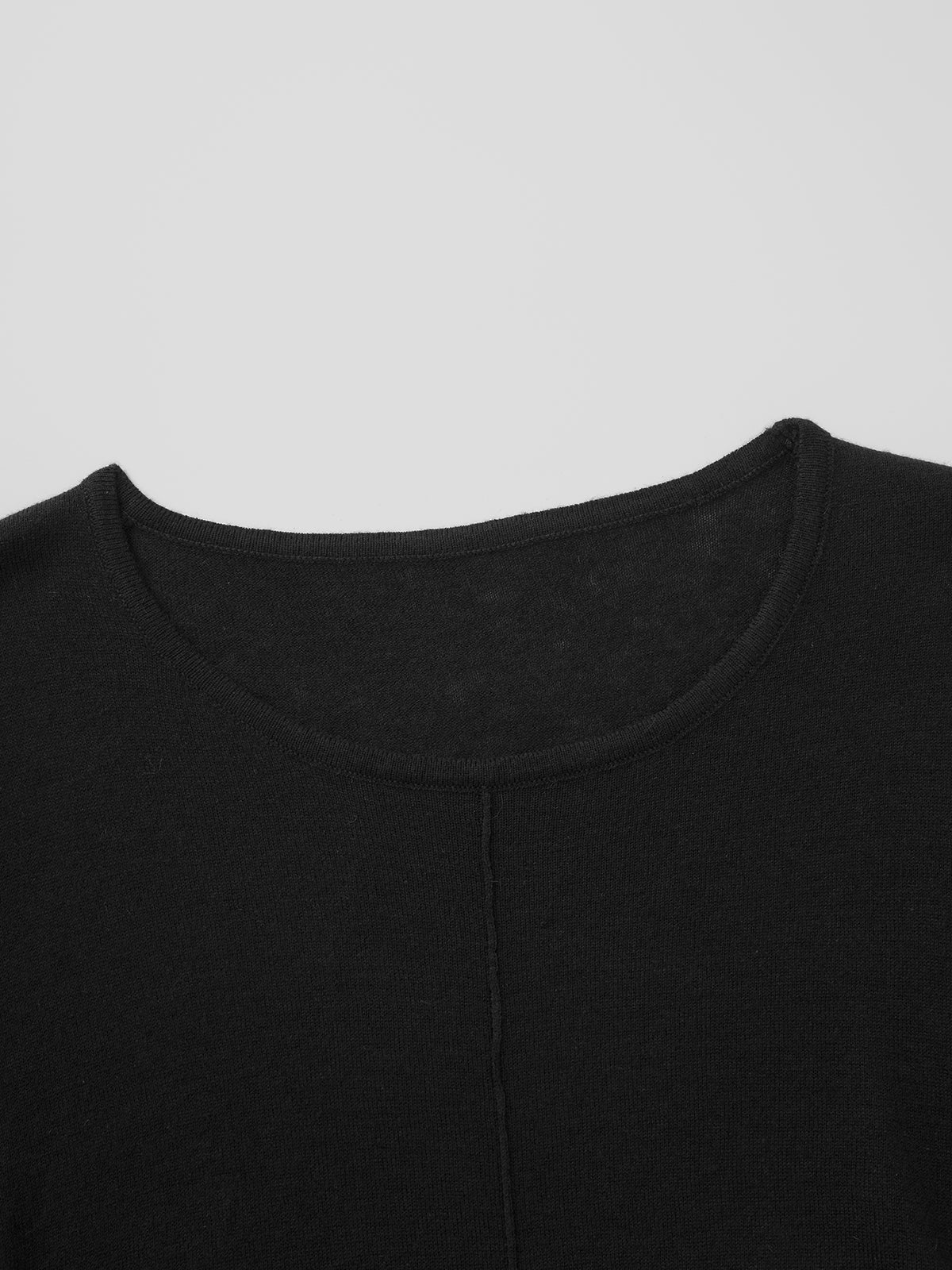 Knot Play Sweater - Office Black