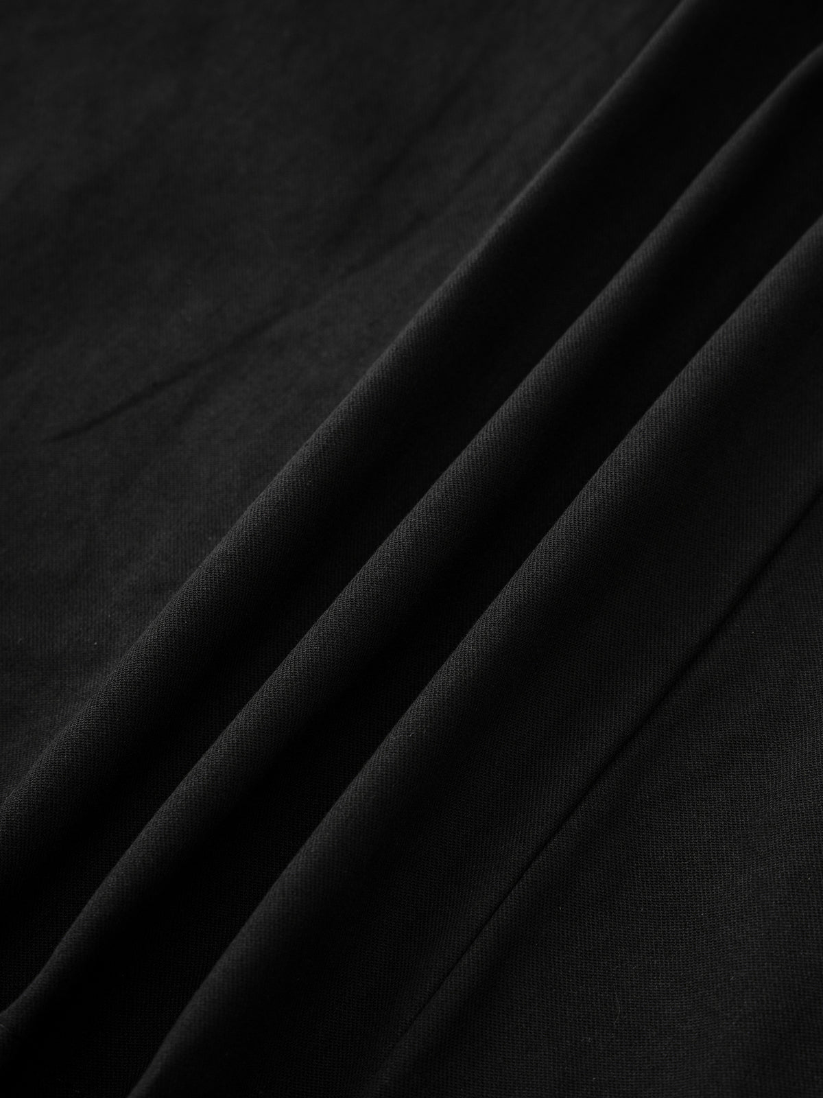 Pocket Drape Skirt - Coal Shade