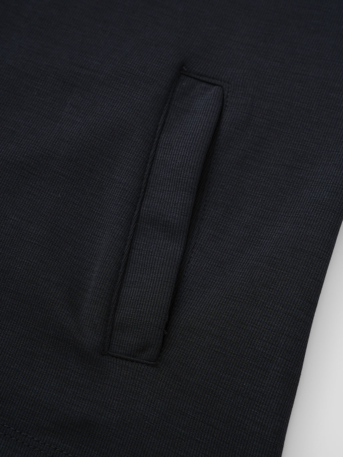 Zip Mark Jacket - Jet Black