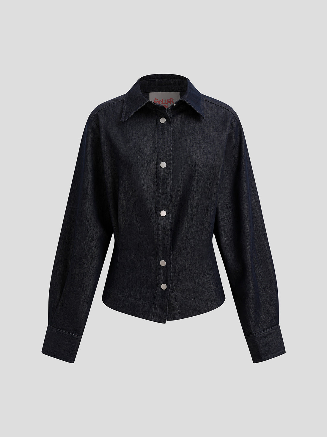 Midnight Stitch Shirt – Black Red