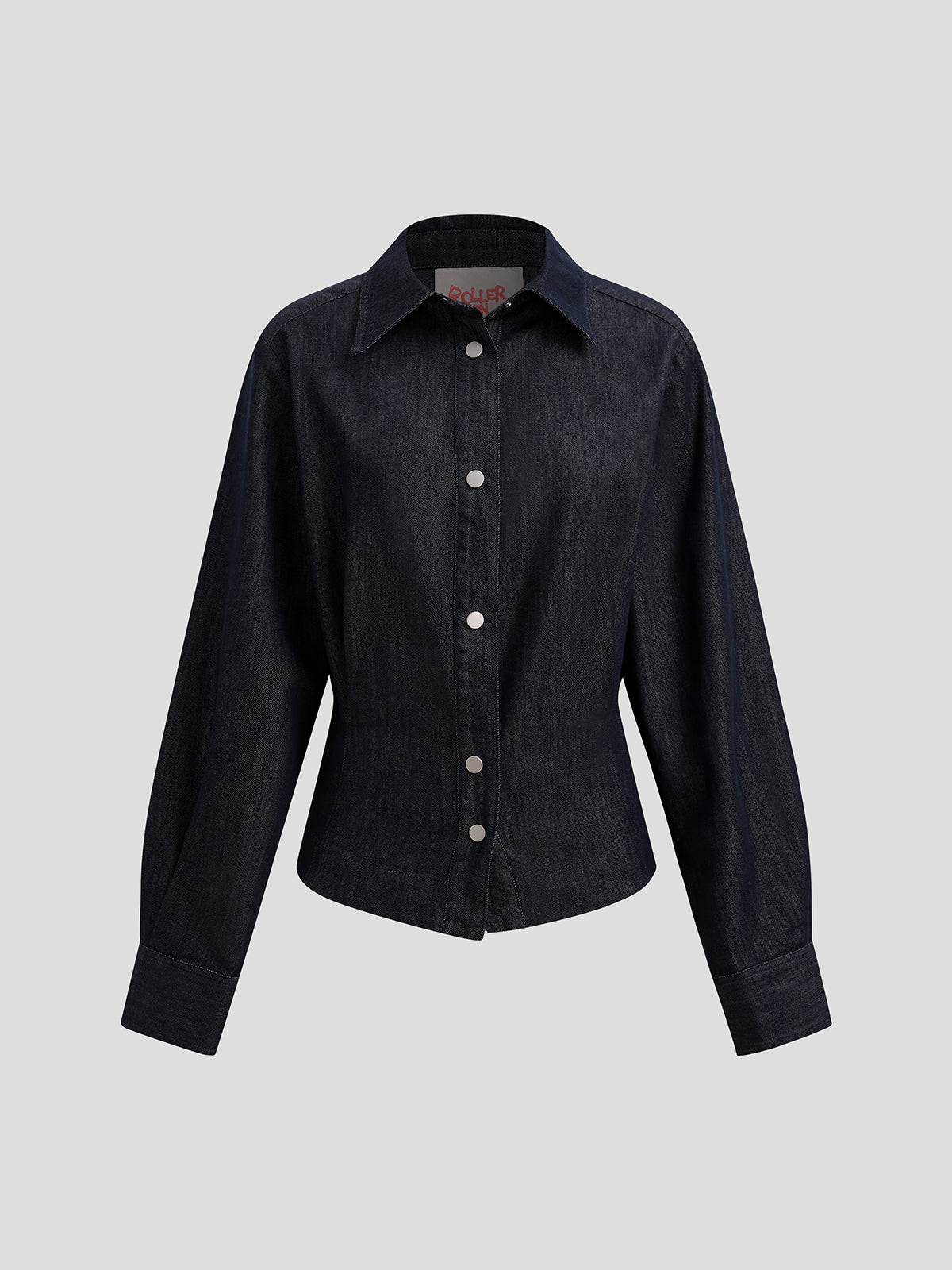 Midnight Stitch Shirt – Black Red