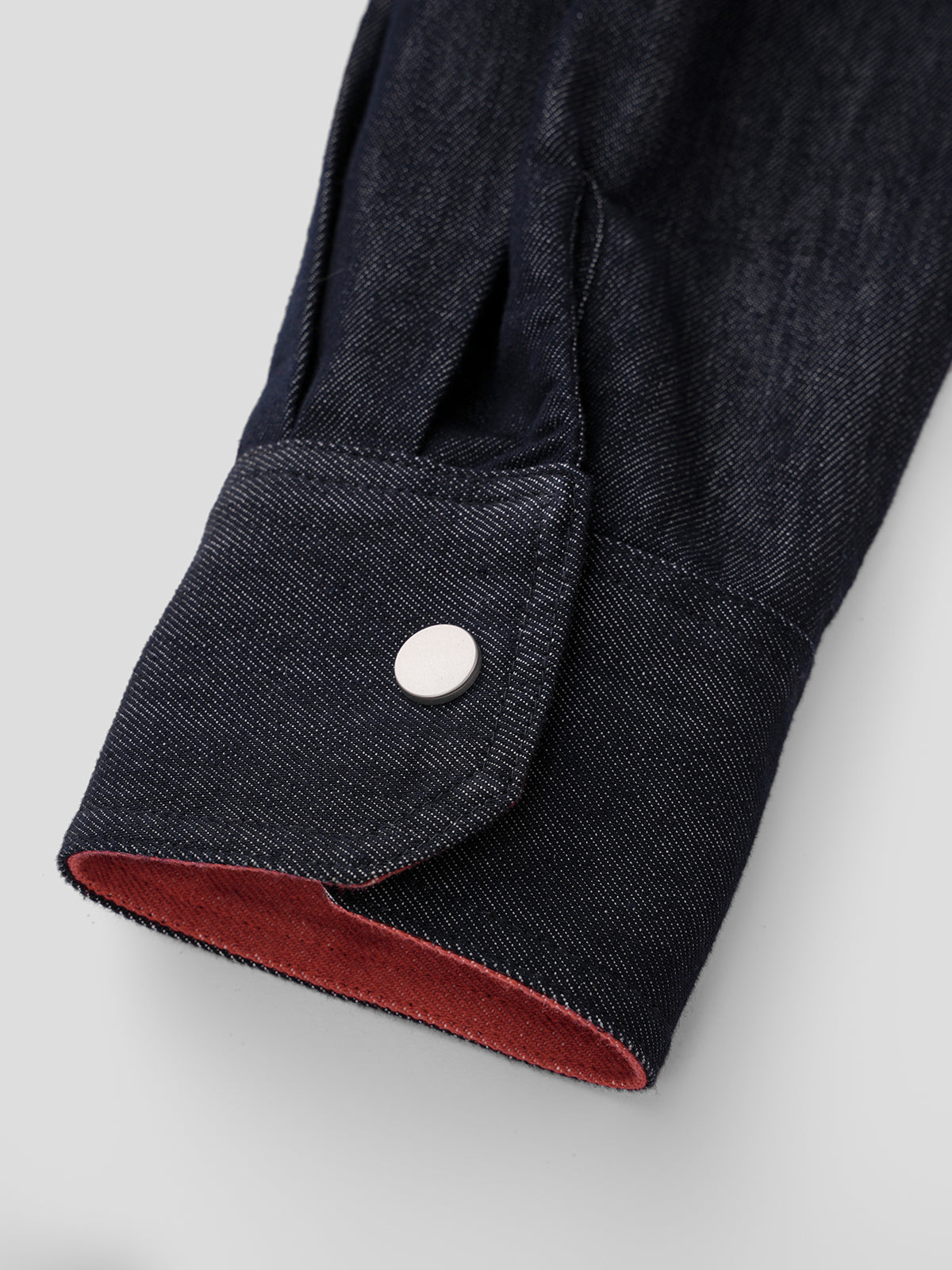 Midnight Stitch Shirt – Black Red