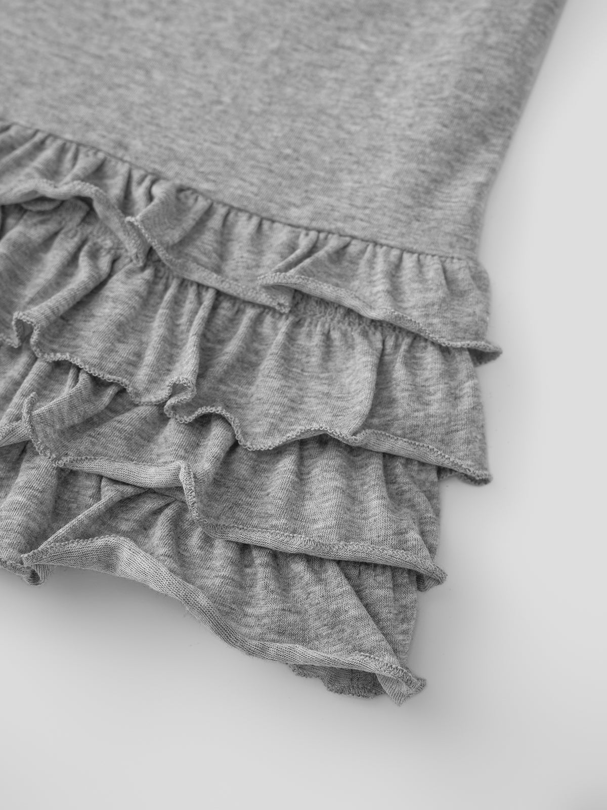 Metro Frill Top – Dot Grey