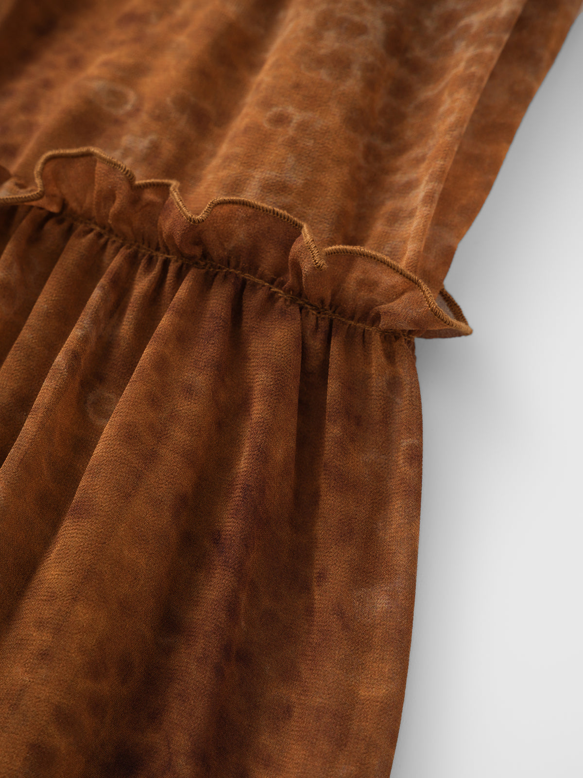 Top Line Leopard Halter Maxi Dress – Rust Gold