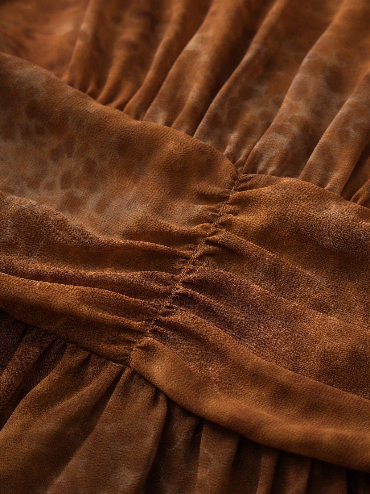 Top Line Leopard Halter Maxi Dress – Rust Gold