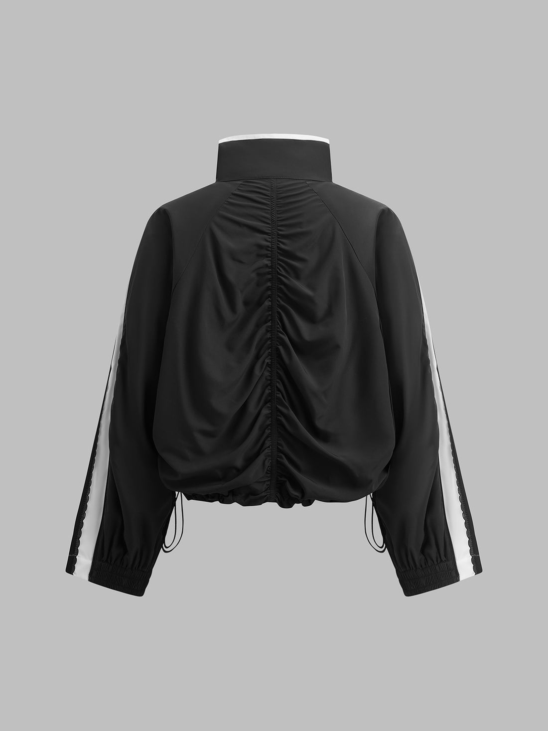 Midnight Veil Track Jacket – Jet black