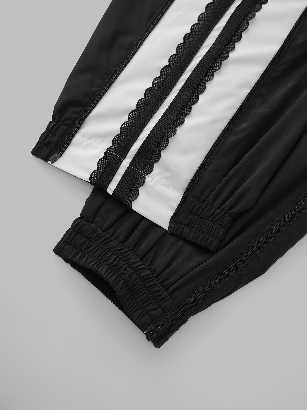 Midnight Veil Track Jacket – Jet black