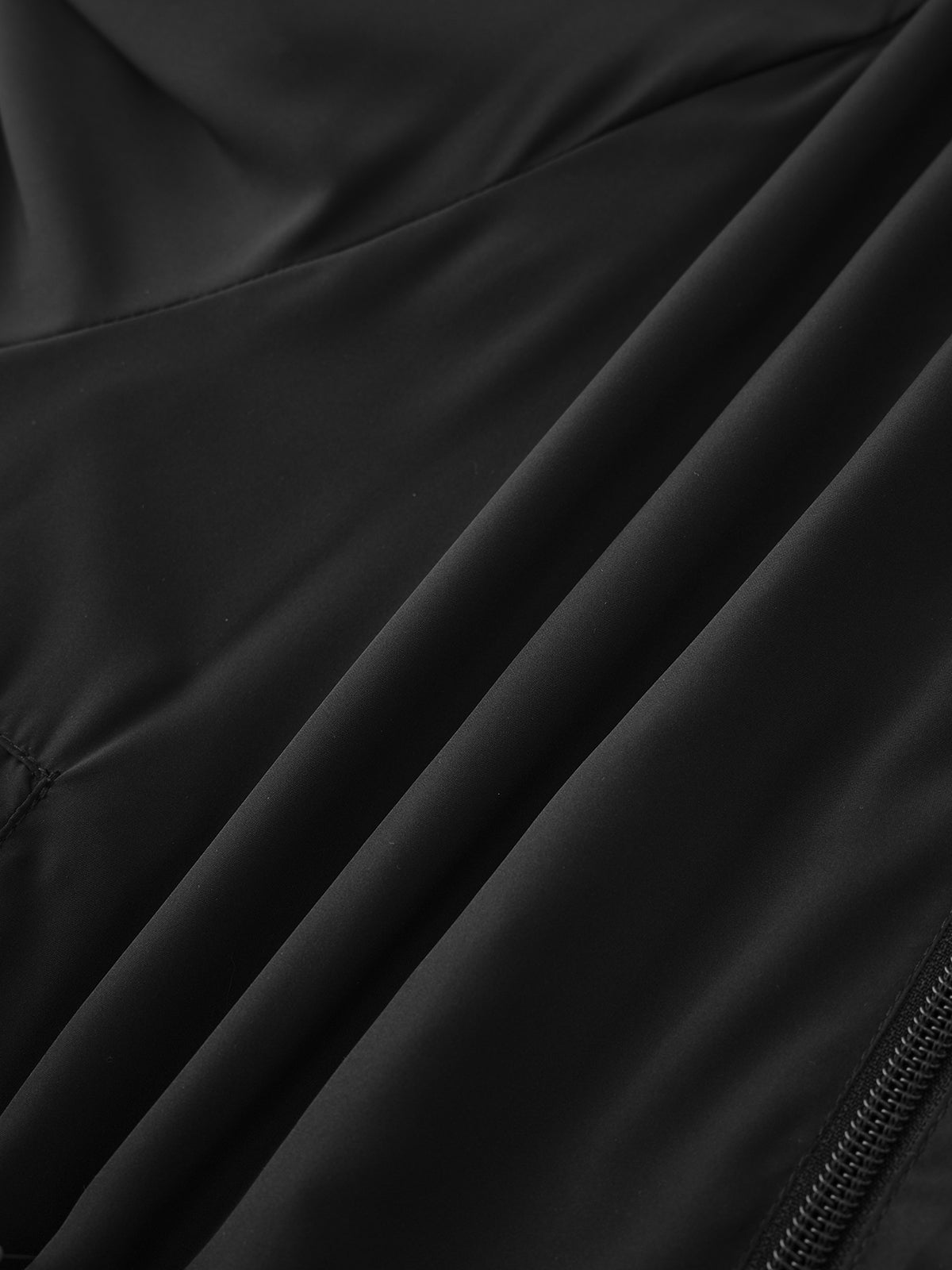 Midnight Veil Track Jacket – Jet black