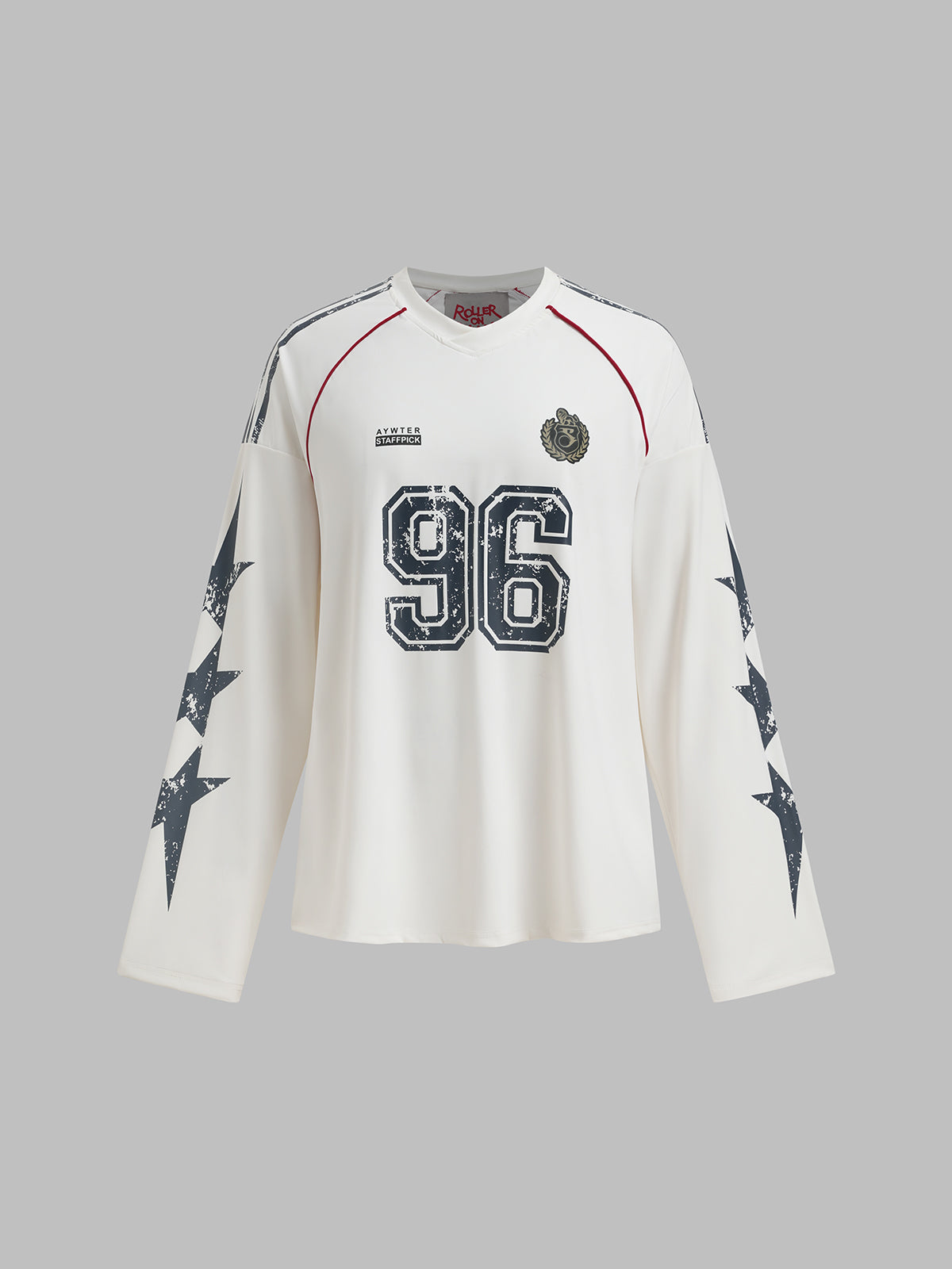 No.95 Clubhouse Jersey Shirt - White Navy