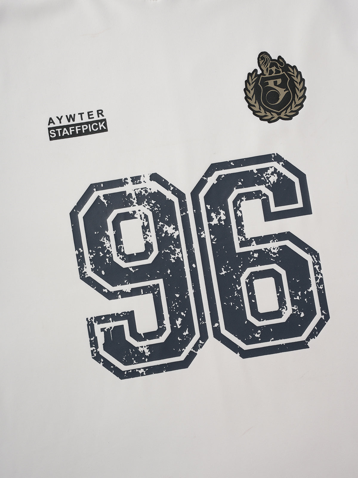 No.95 Clubhouse Jersey Shirt - White Navy