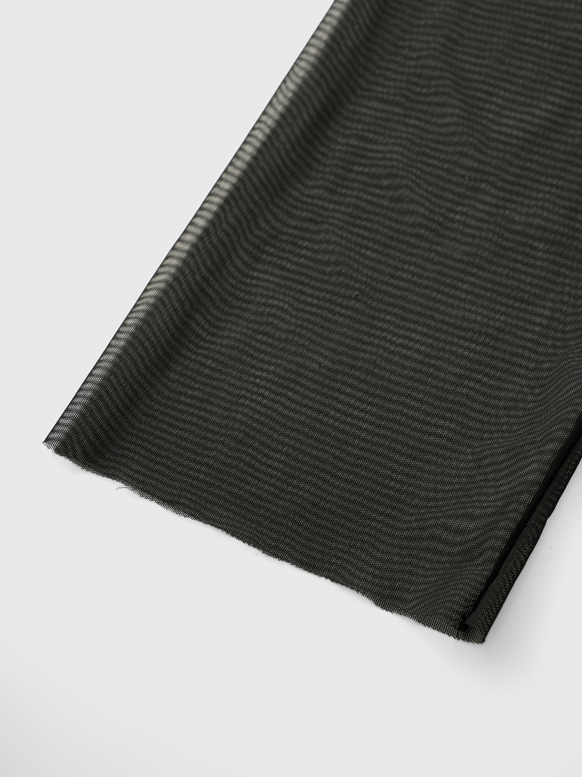 Supermarket Inside Job Layered Top – Charcoal Black