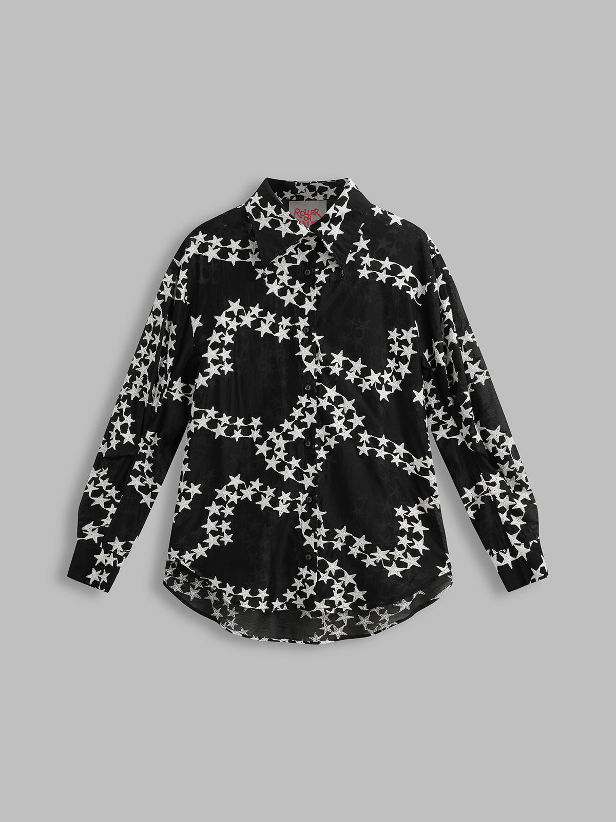 Starry Crowd Shirt – Black White