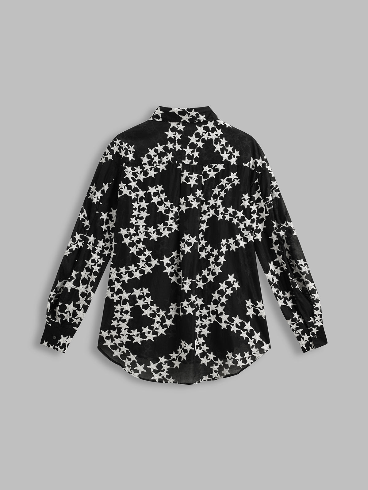 Starry Crowd Shirt – Black White