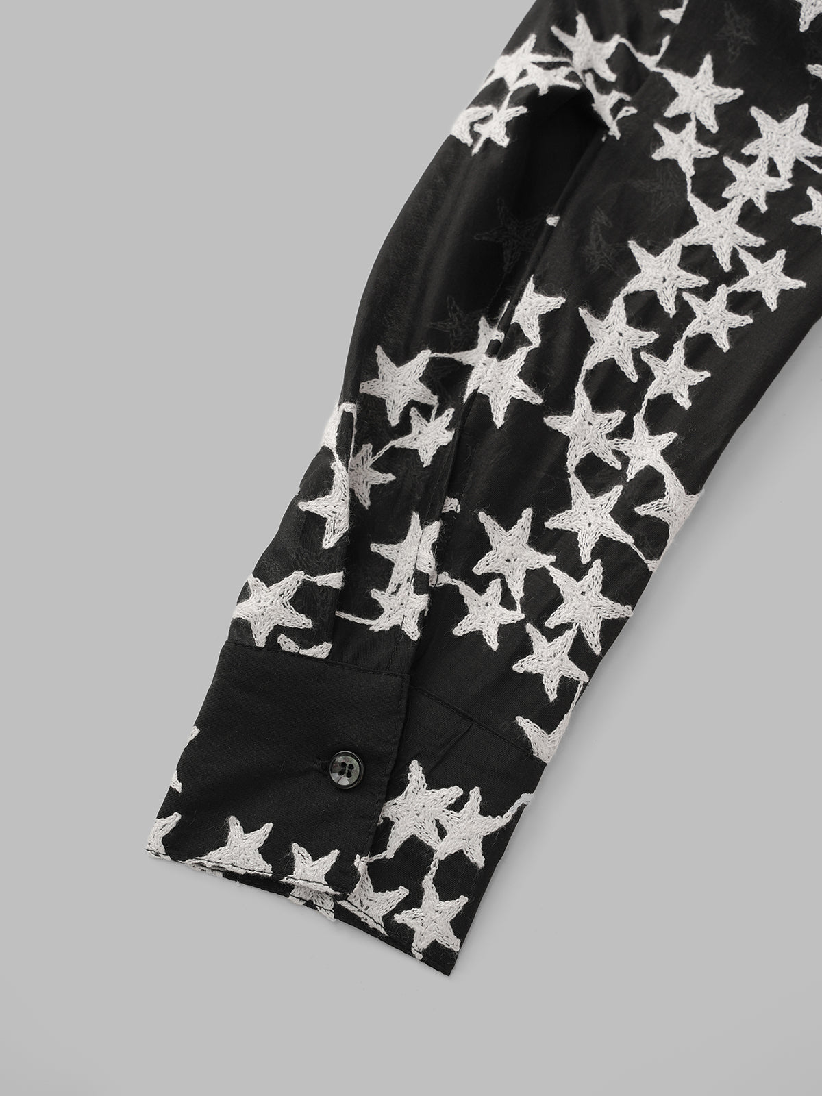 Starry Crowd Shirt – Black White