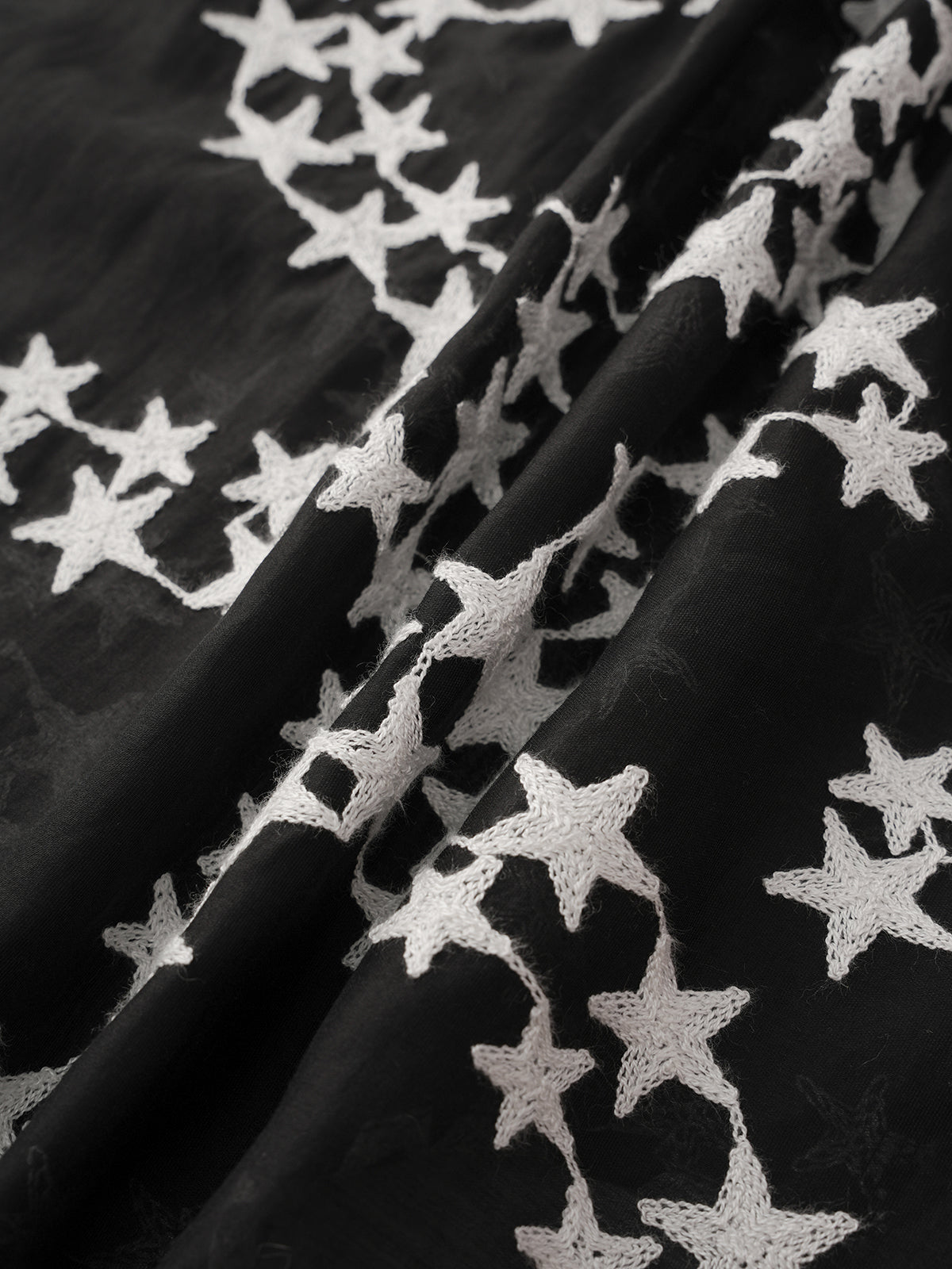 Starry Crowd Shirt – Black White