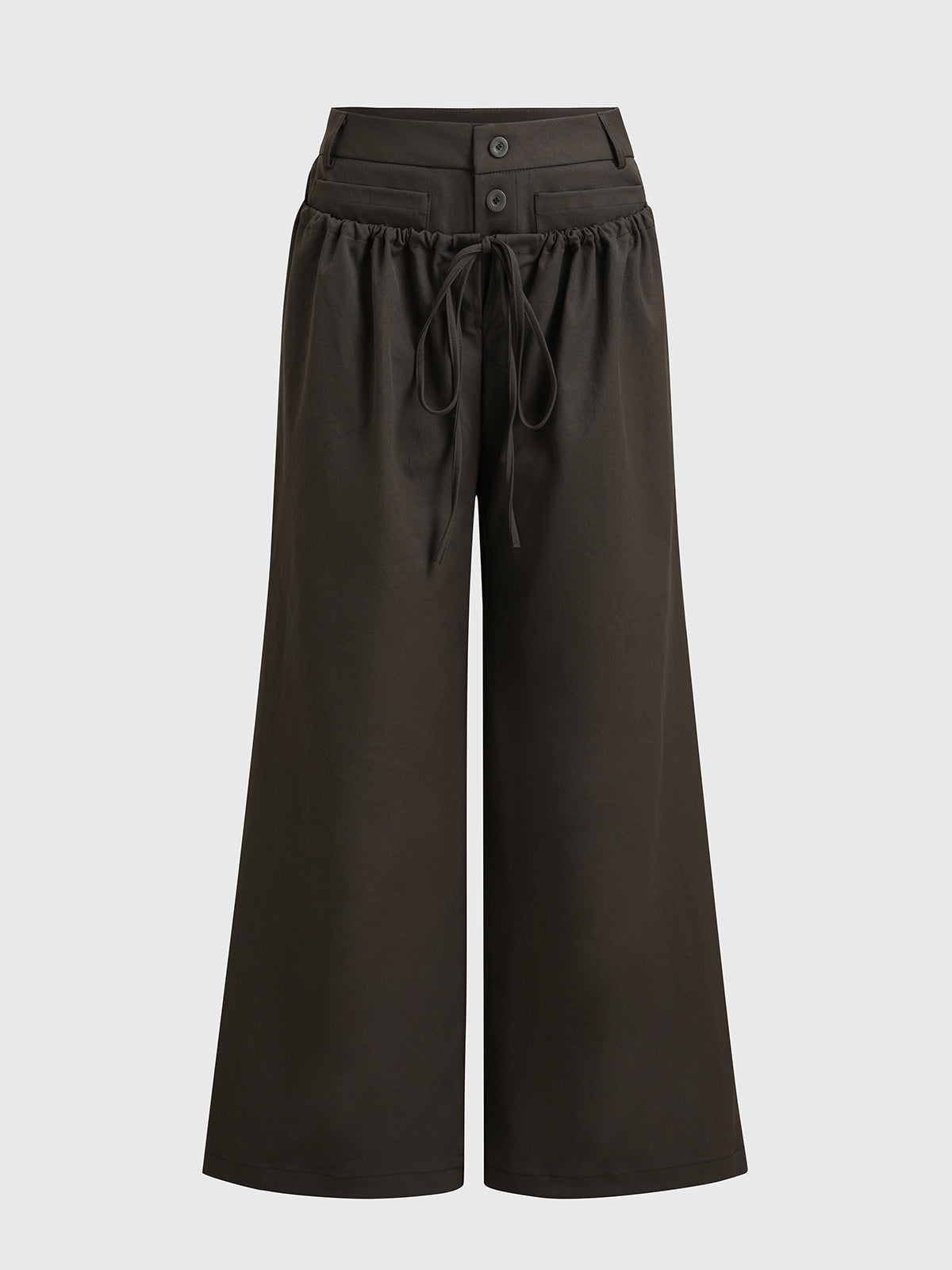 Velvet Trace Pants – Coffee Brown