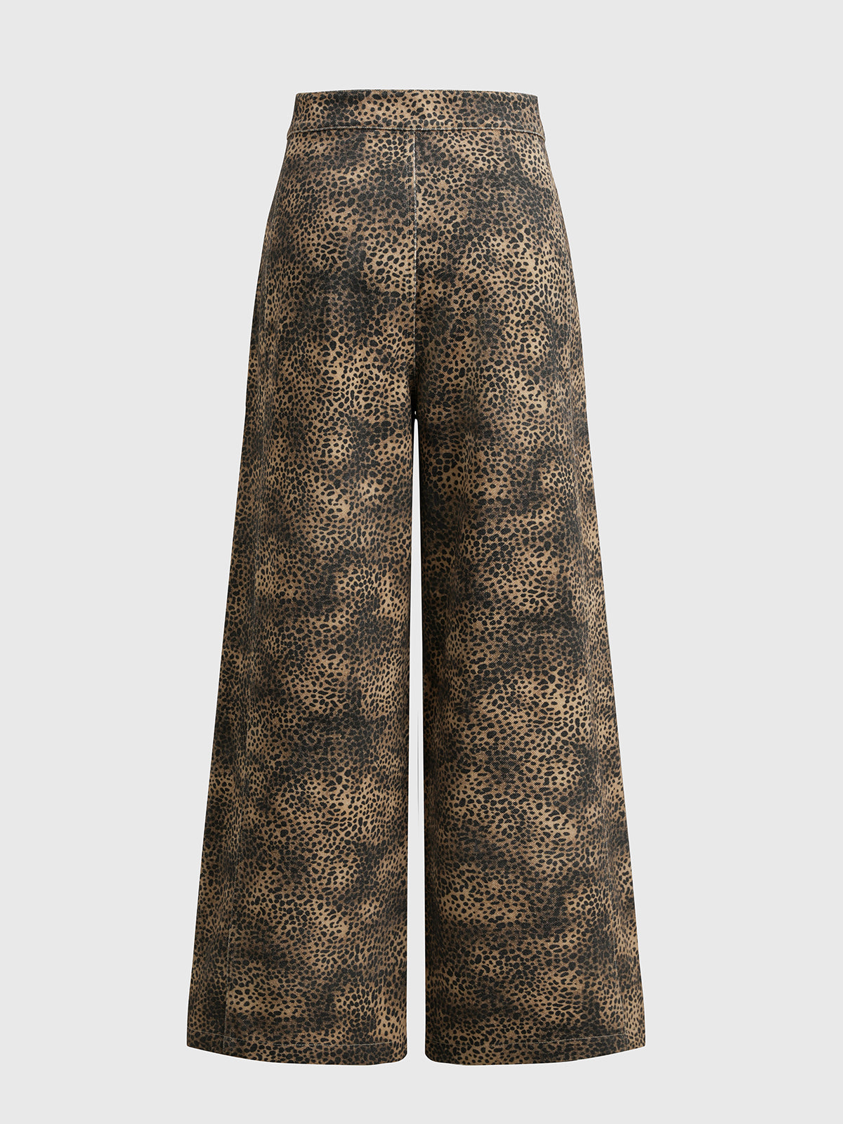Leopard Wide-Leg Pants