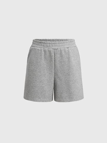 Cozy Pace Shorts– Mist Grey