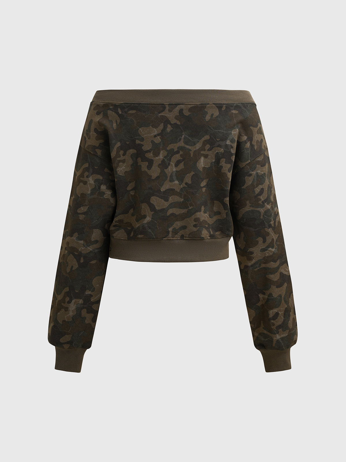 Camouflage Queen Sweater - Army Chic